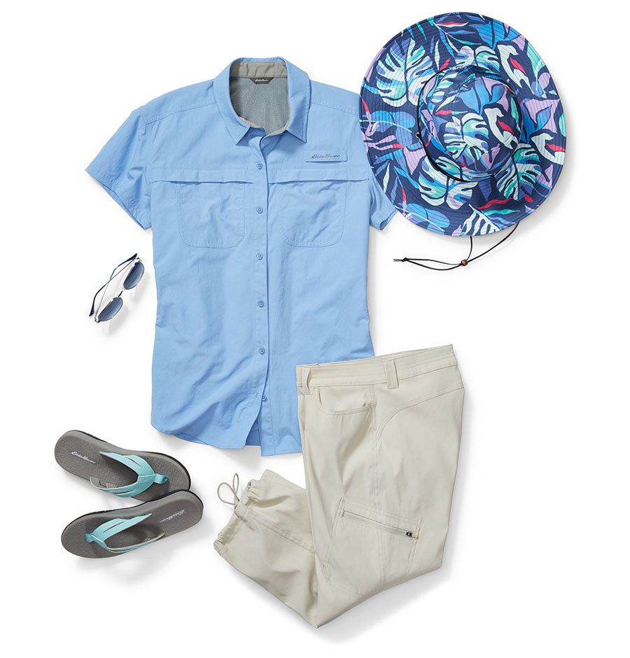 CAMISA MUJER ADVENTURER PRO FIELD MANGA CORTA / EDDIE BAUER