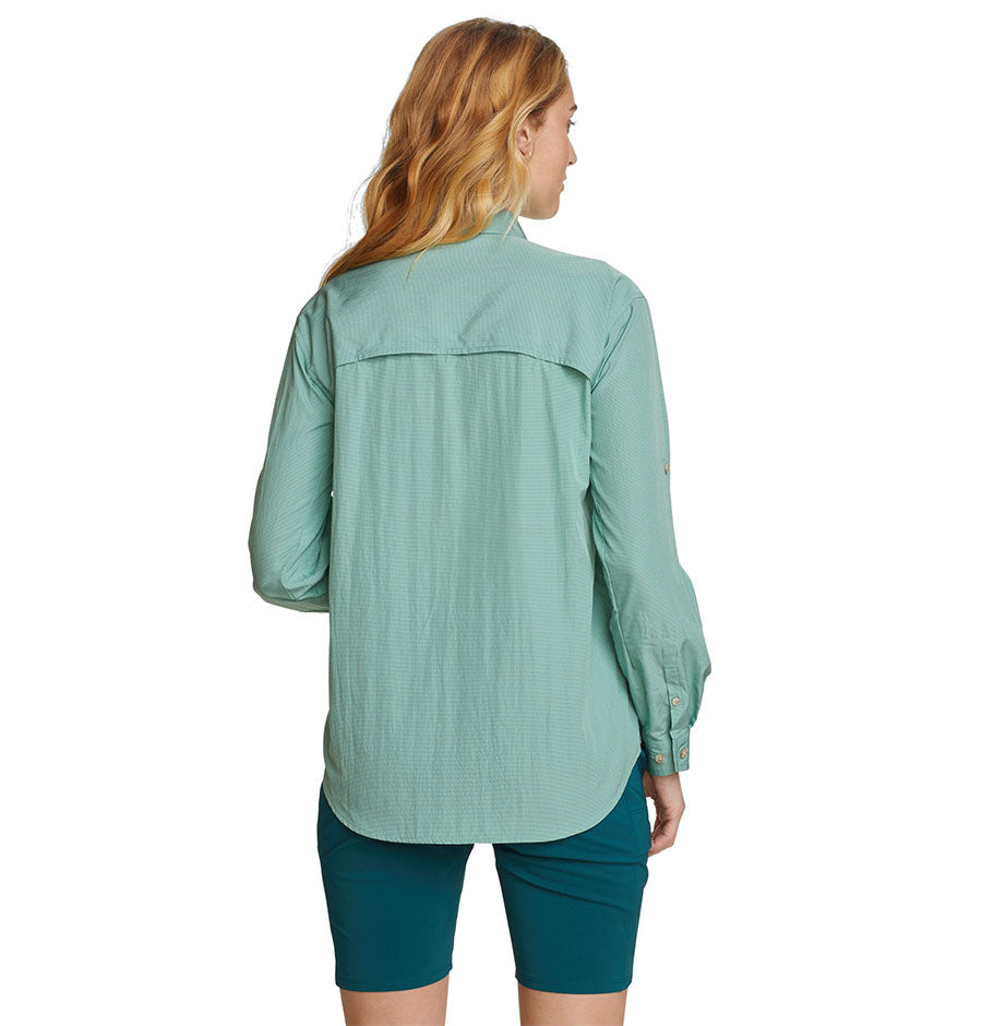 CAMISA MUJER GUIDE UPF FIELD MANGA LARGA / EDDIE BAUER