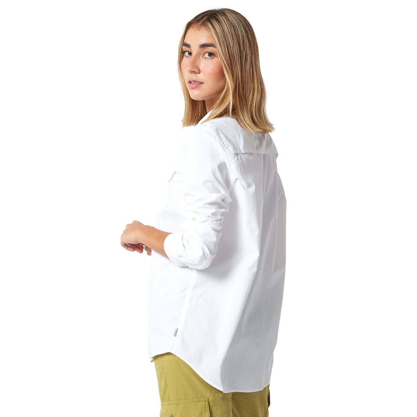 CAMISA MUJER/ MOUNTAIN RIPSTOP MANGA LARGA / EDDIE BAUER