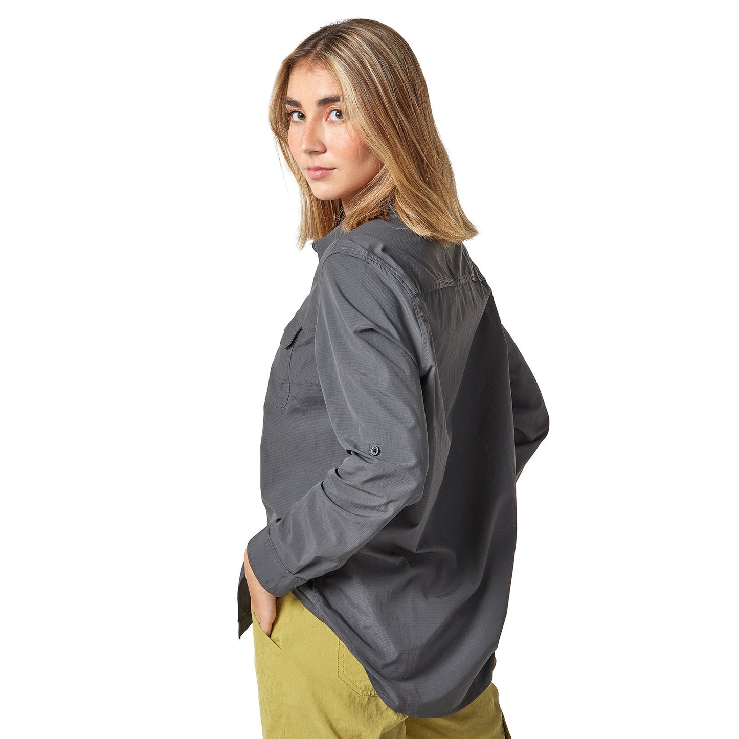 CAMISA MUJER/ MOUNTAIN RIPSTOP MANGA LARGA / EDDIE BAUER