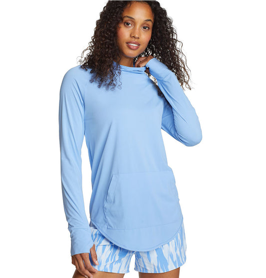 SUETER MUJER SOLARFOIL MANGA LARGA HOODIE / EDDIE BAUER