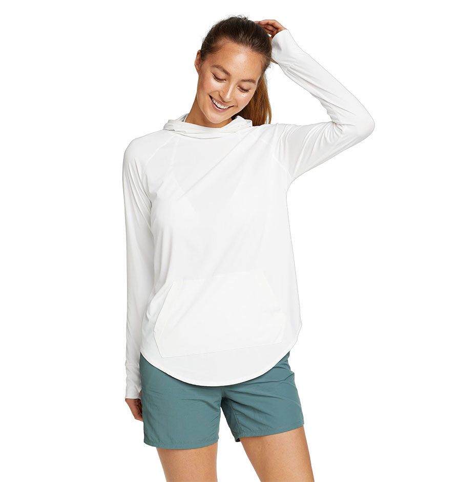 SUETER MUJER SOLARFOIL MANGA LARGA HOODIE / EDDIE BAUER