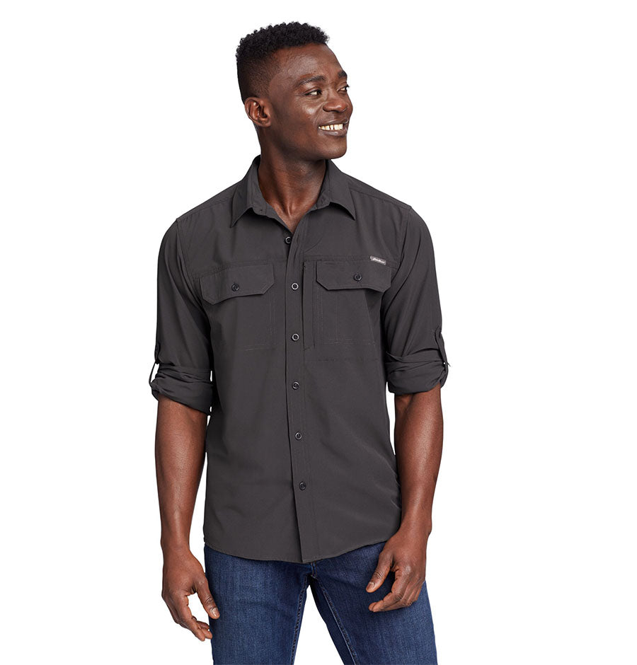CAMISA HOMBRE ATLAS EXPLORATION FLEX MANGA LARGA / EDDIE BAUER