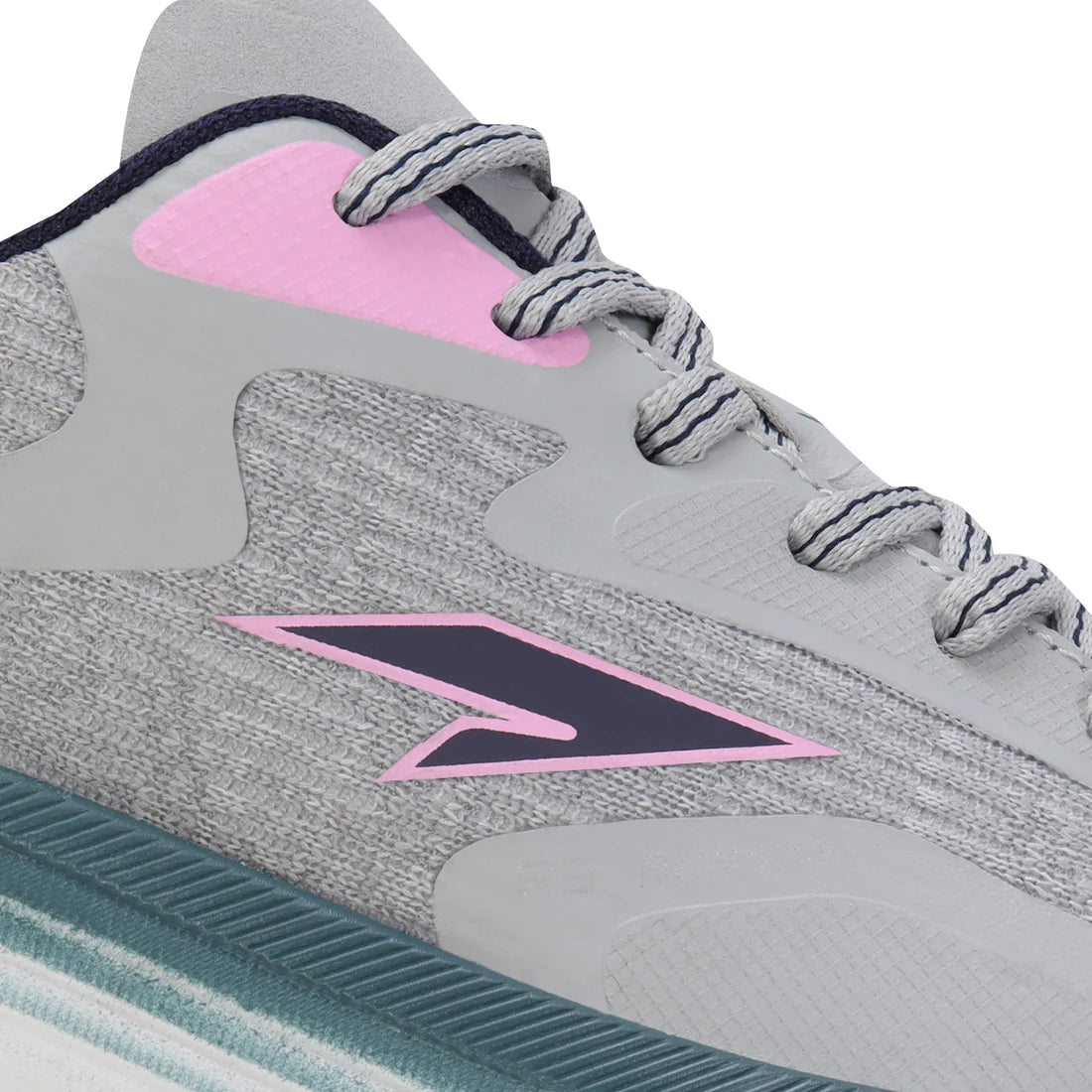 TENIS DAMA LT.GREY AQUA DEMURE W / RS