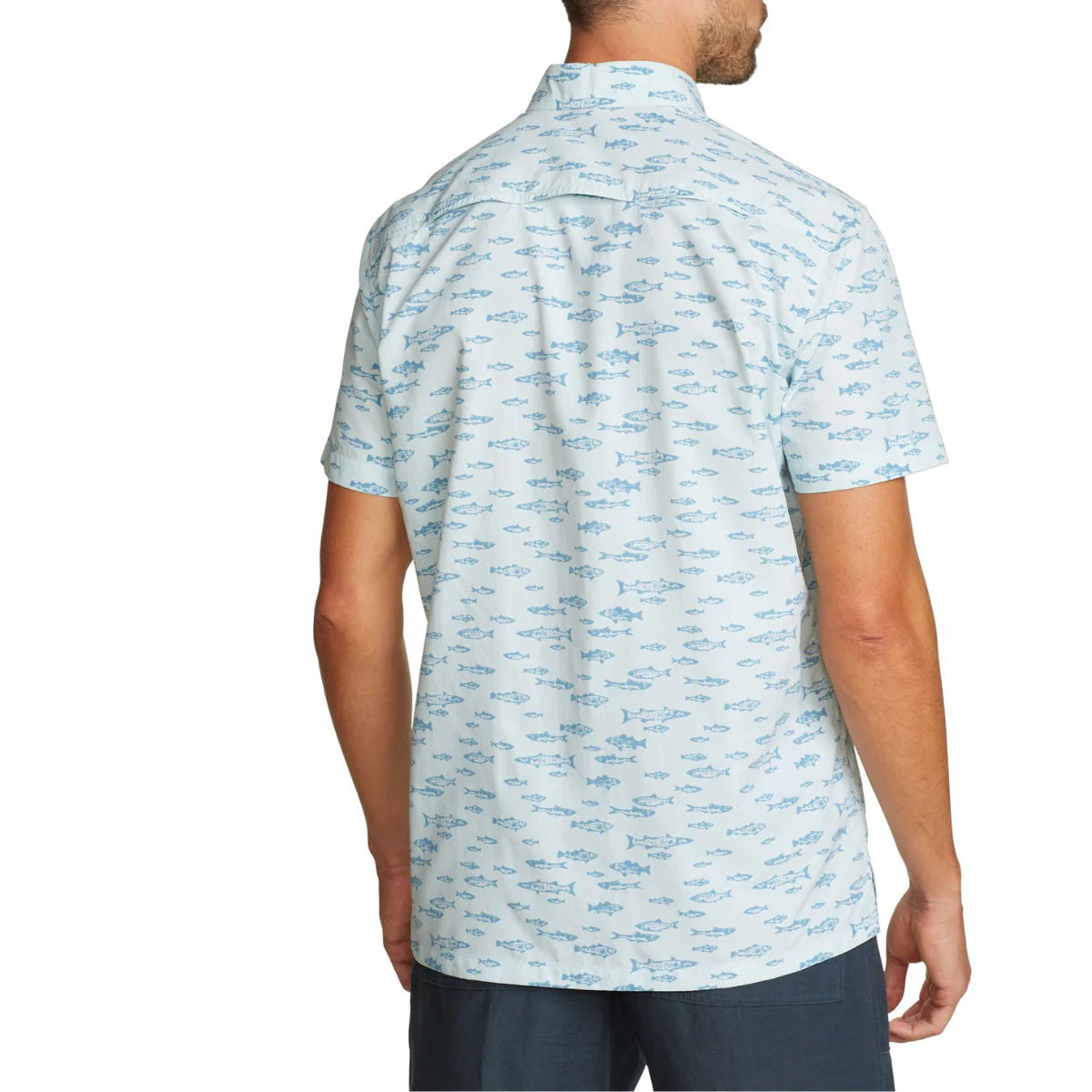CAMISA HOMBRE/ MOUNTAIN PRINT MC / EDDIE BAUER