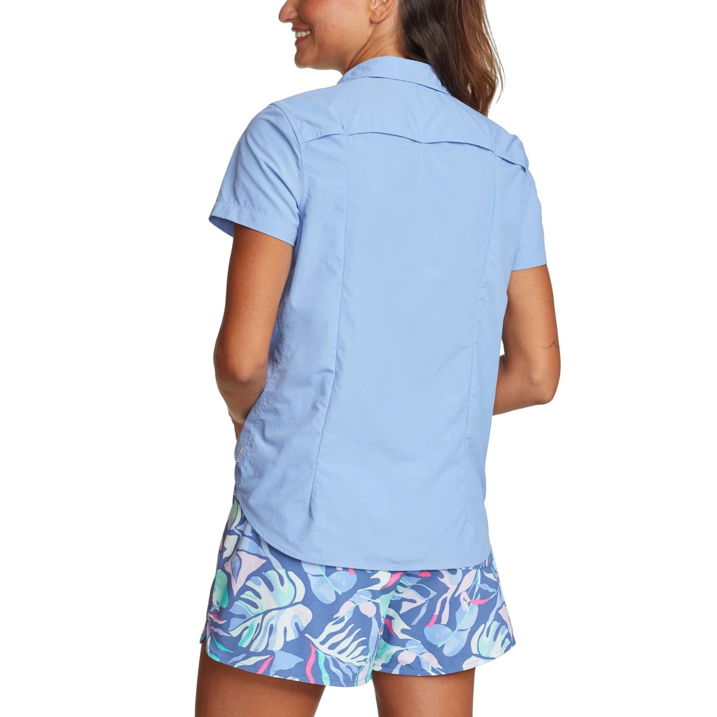 CAMISA MUJER/ MOUNTAIN RIPSTOP MC / EDDIE BAUER