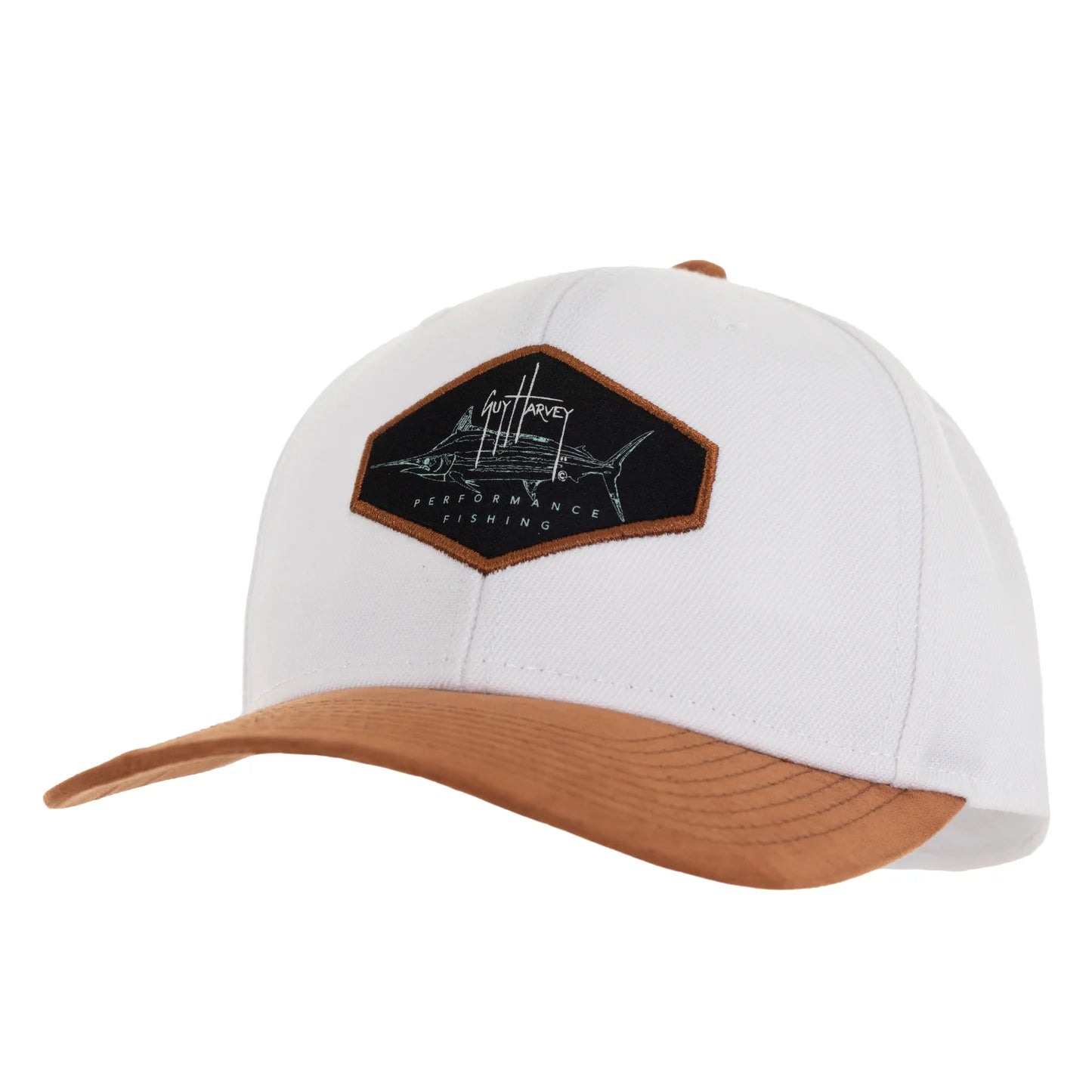 Gorra De Hombre Guy Harvey Logo Blanca | Outdoor Adventure Colombia