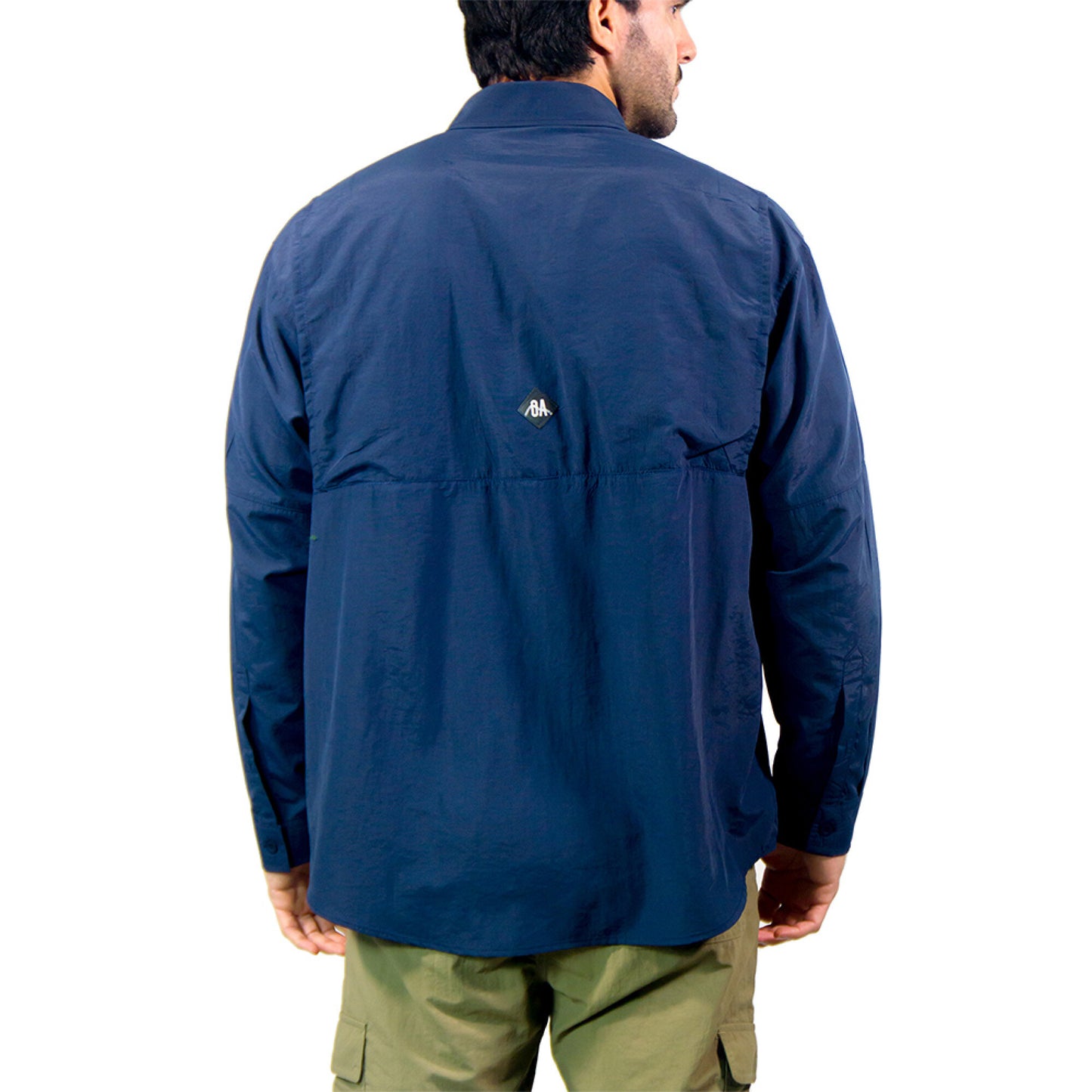 Camisa OA Coiba Manga Larga Hombre Azul | Outdoor Adventure Colombia