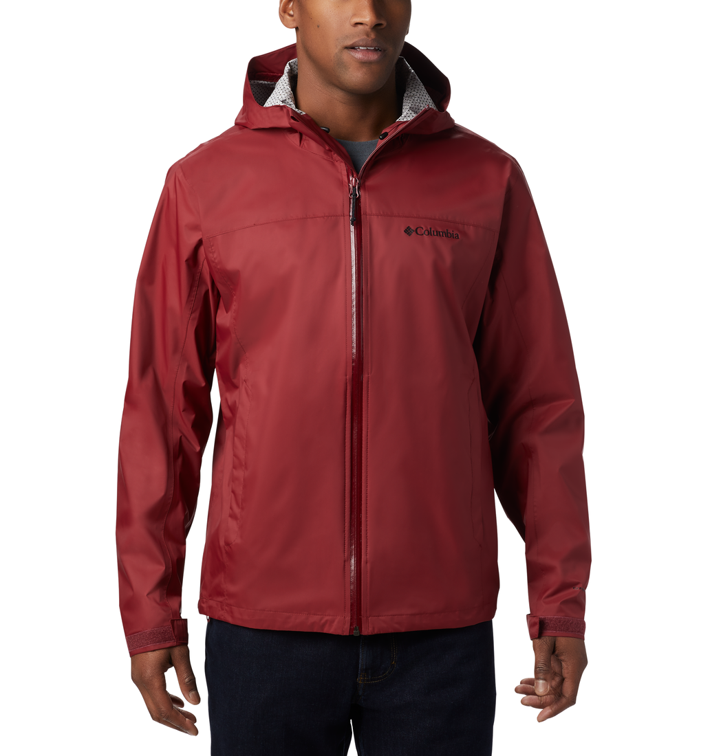 Chaqueta Columbia Evapouration™ Hombre Roja | Outdoor Adventure Colombia