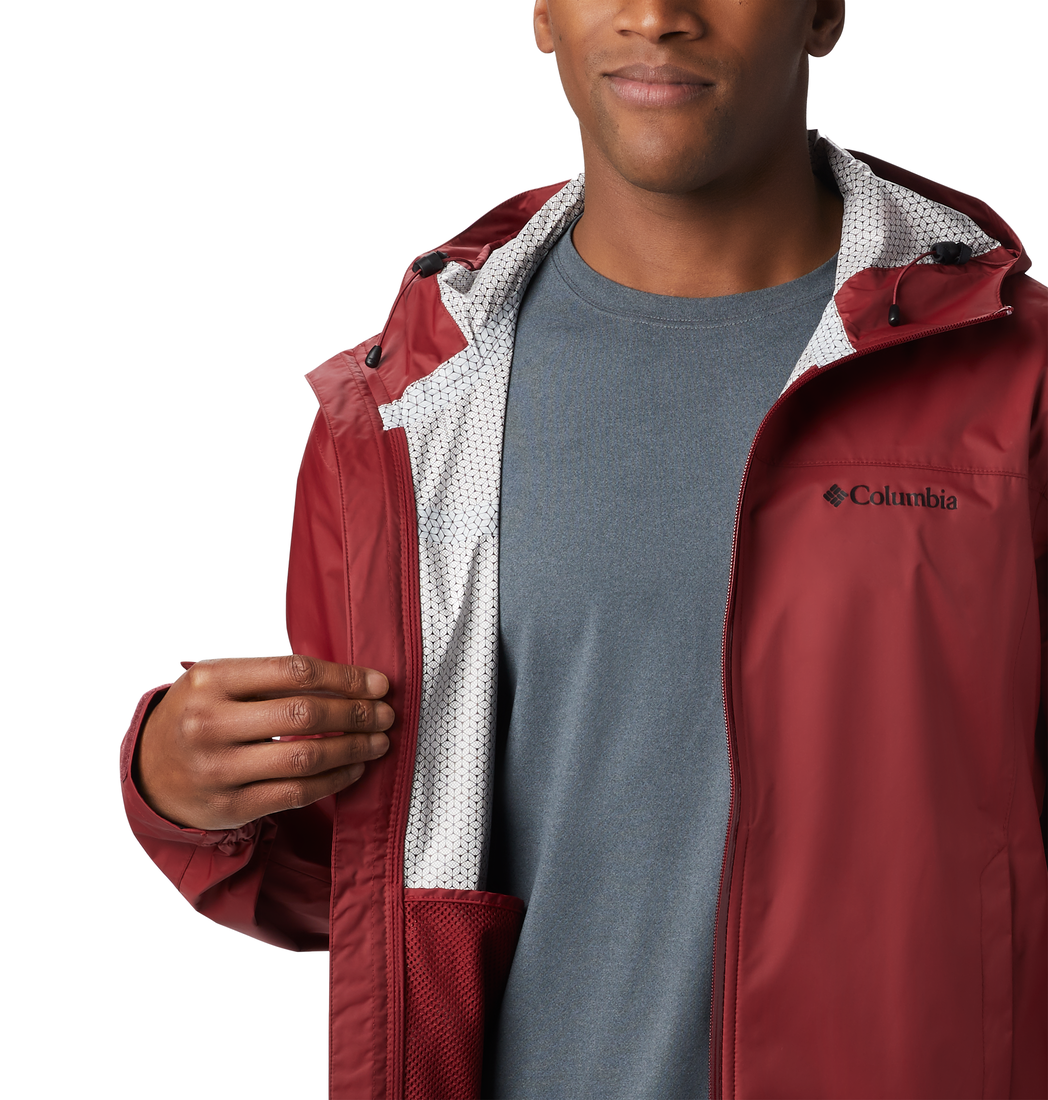 Chaqueta Columbia Evapouration™ Hombre Roja | Outdoor Adventure Colombia