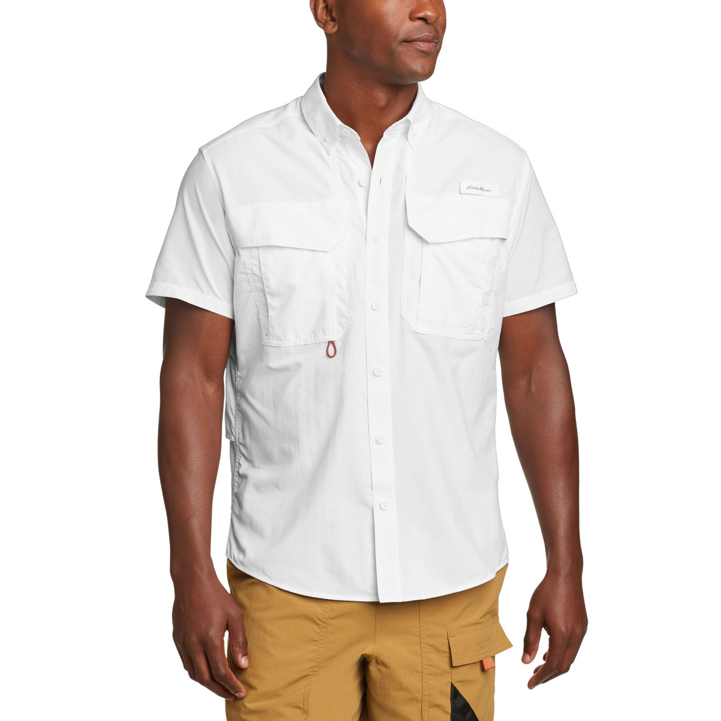 Camisa King Salmon Eddie Bauer Hombre Blanca | Outdoor Adventure Colombia
