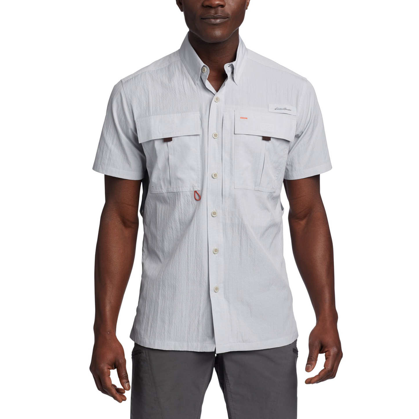 Camisa Eddie Bauer UPF Guide 2.0 Hombre Blanco | Outdoor Adventure Colombia