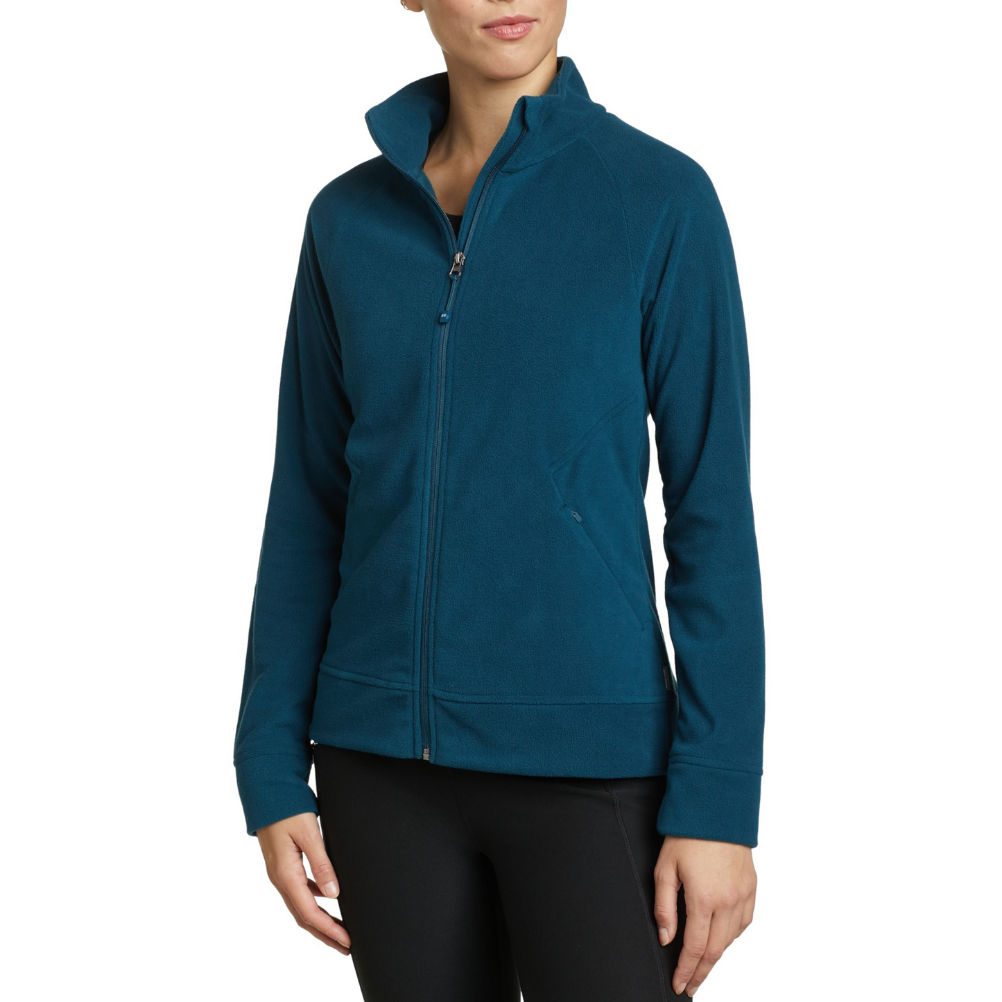 Fleece Polar Eddie Bauer Quest Full Zip Mujer Azul | Outdoor Adventure Colombia