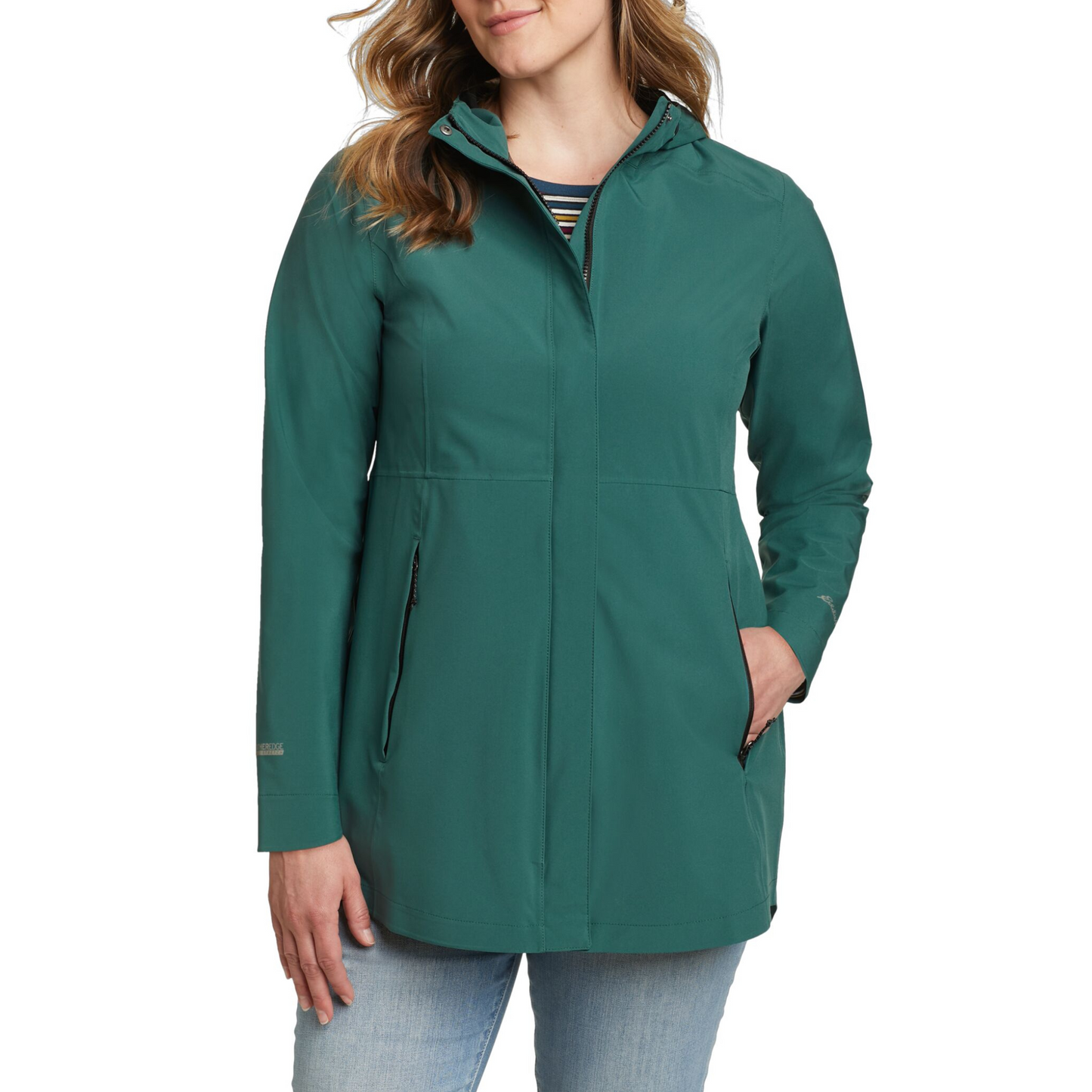 Chaqueta Cloud Cap 2.0 Stretch Mujer Eddie Bauer Verde | Outdoor Adventure Colombia