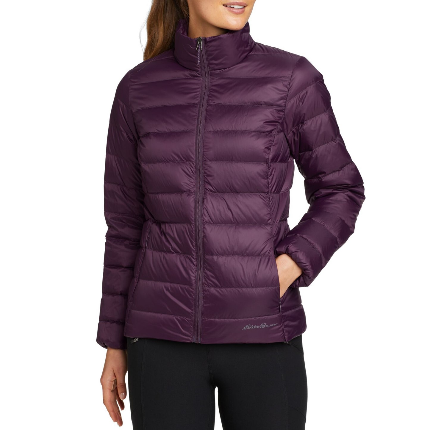 Chaqueta Cirruslite Down Eddie Bauer Mujer Morada | Outdoor Adventure Colombia