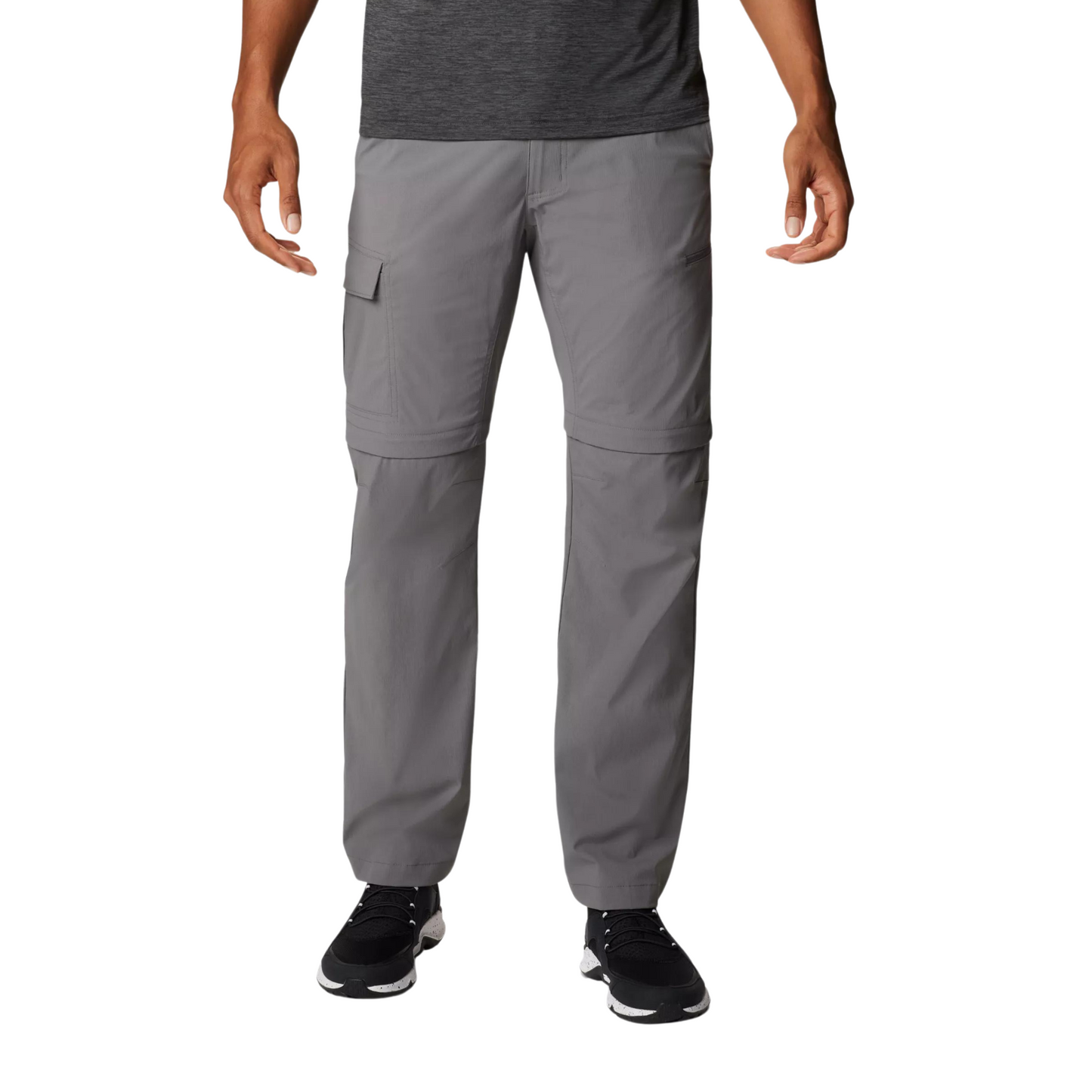 Pantalón Convertible Columbia Newton Ridge Hombre Gris | Outdoor Adventure