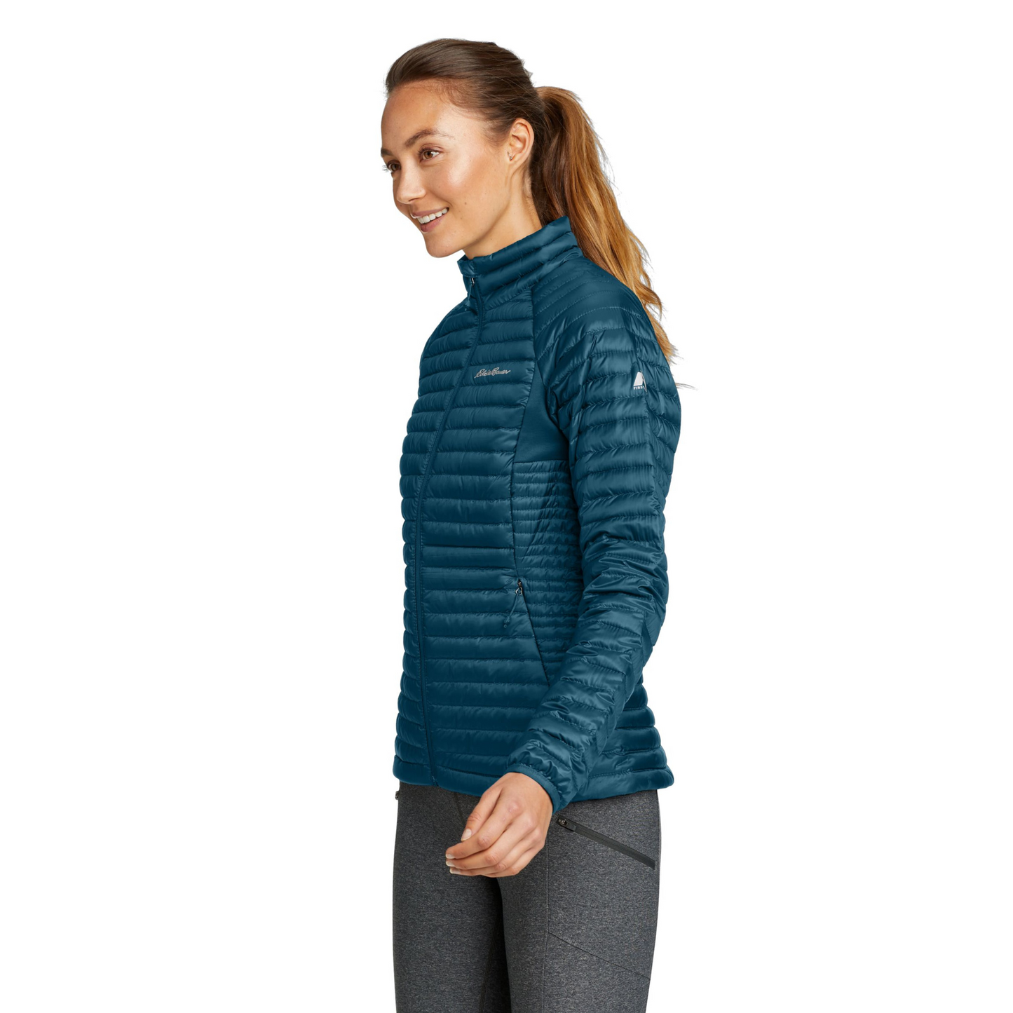 Chaqueta Mujer Microtherm 2.0 Eddie Bauer Azul | Outdoor Adventure Colombia