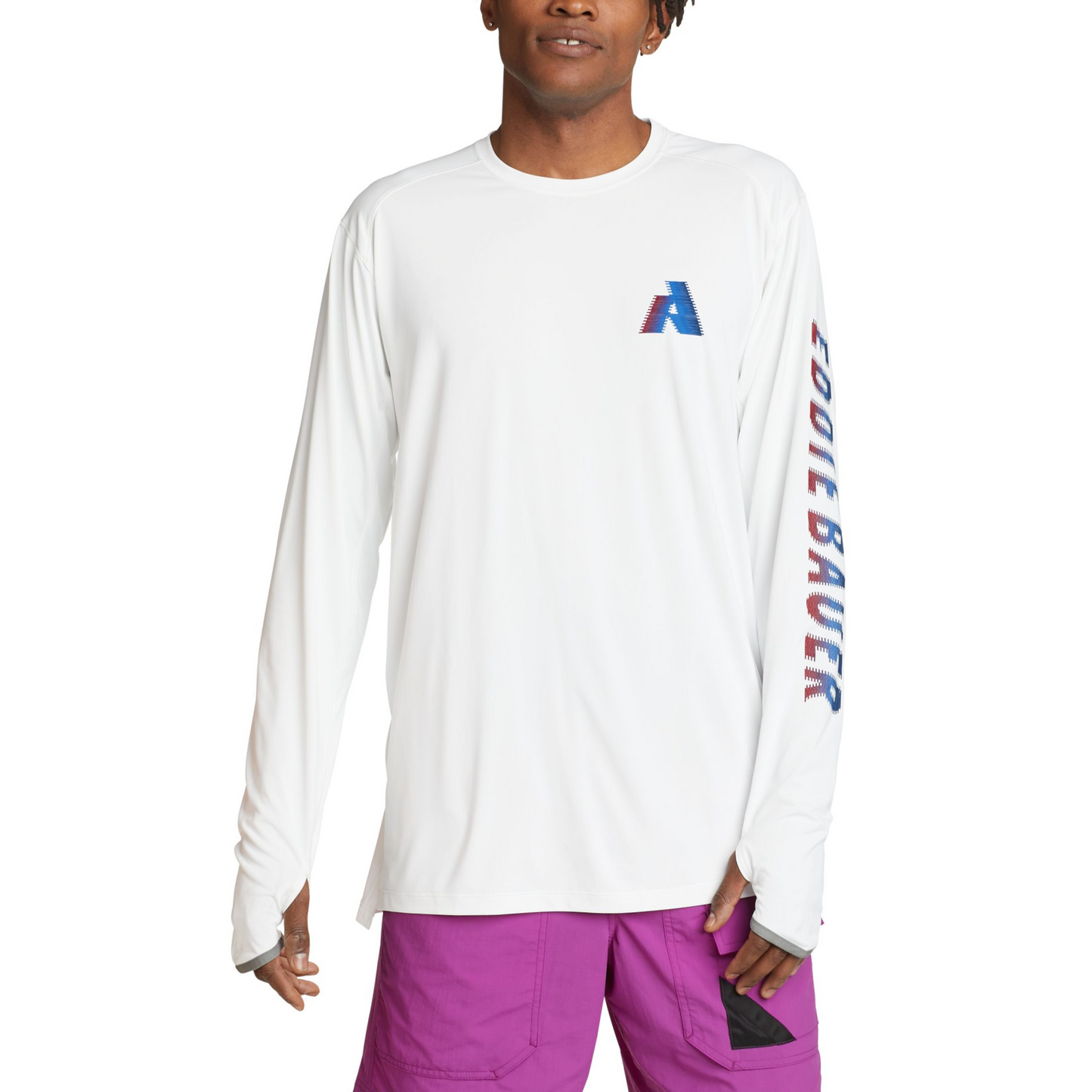 Buzo Solarfoil® Crewneck Eddie Bauer Hombre Blanco | Outdoor Adventure Colombia