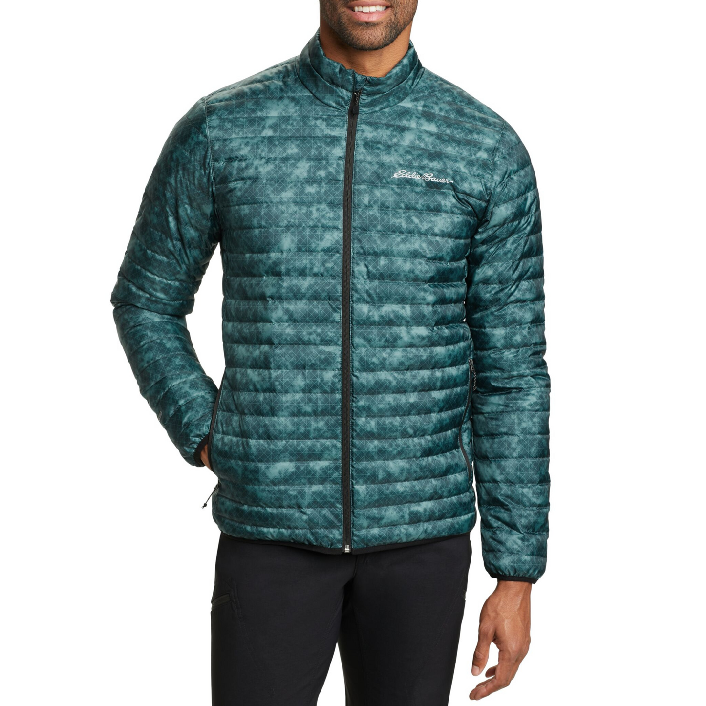 Chaqueta Microligth Down Eddie Bauer Hombre Azul | Outdoor Adventure Colombia