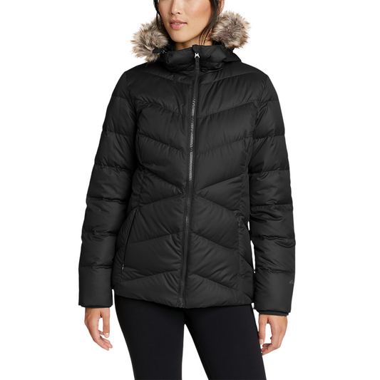 Chaqueta Clasic Down Eddie Bauer Mujer Negra | Outdoor Adventure Colombia
