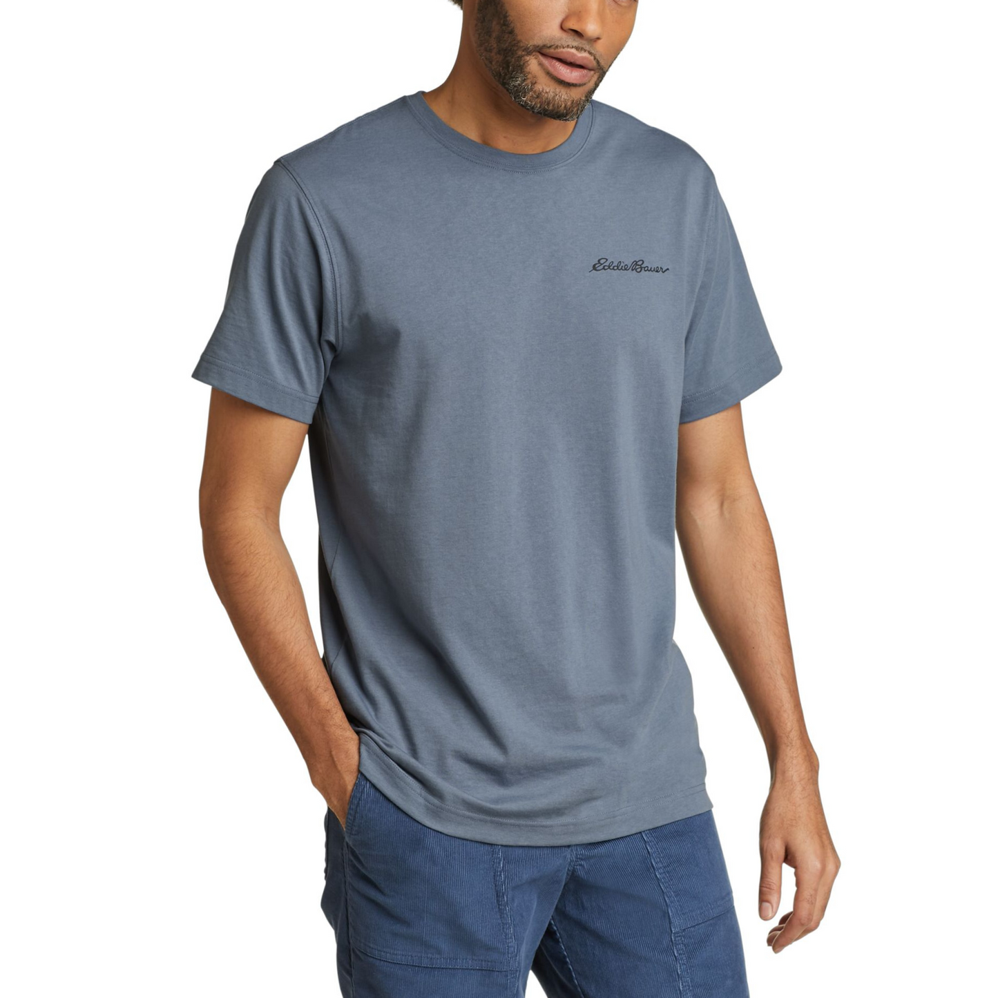 Camiseta Eddie Bauer Stus Scene Gris | Outdoor Adventure Colombia