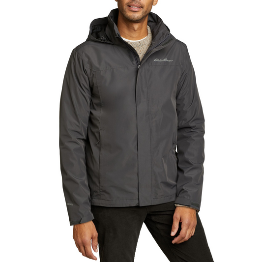 Chaqueta Packable Rainfoil® Eddie Bauer Hombre Gris | Outdoor Aventure Colombia