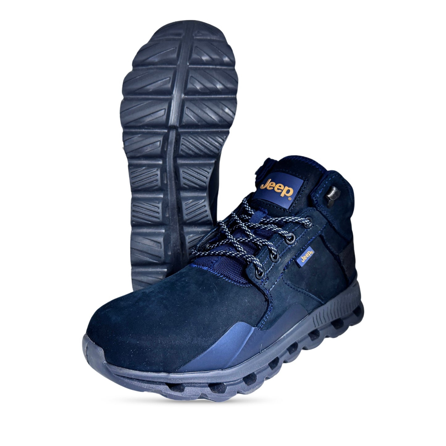 BOTA DE HOMBRE KEVIN MID NAVY / JEEP