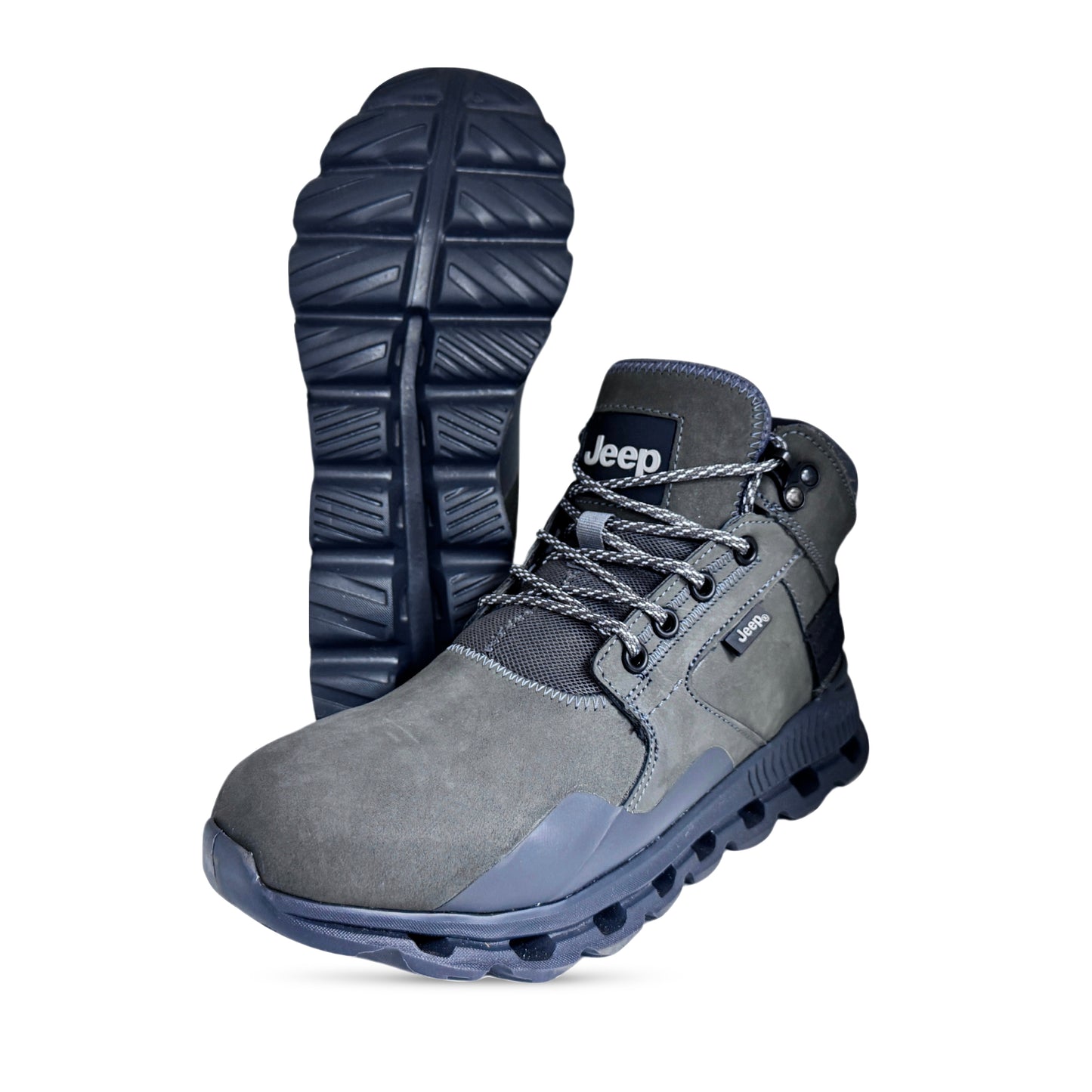 BOTA DE HOMBRE KEVIN MID GREY / JEEP