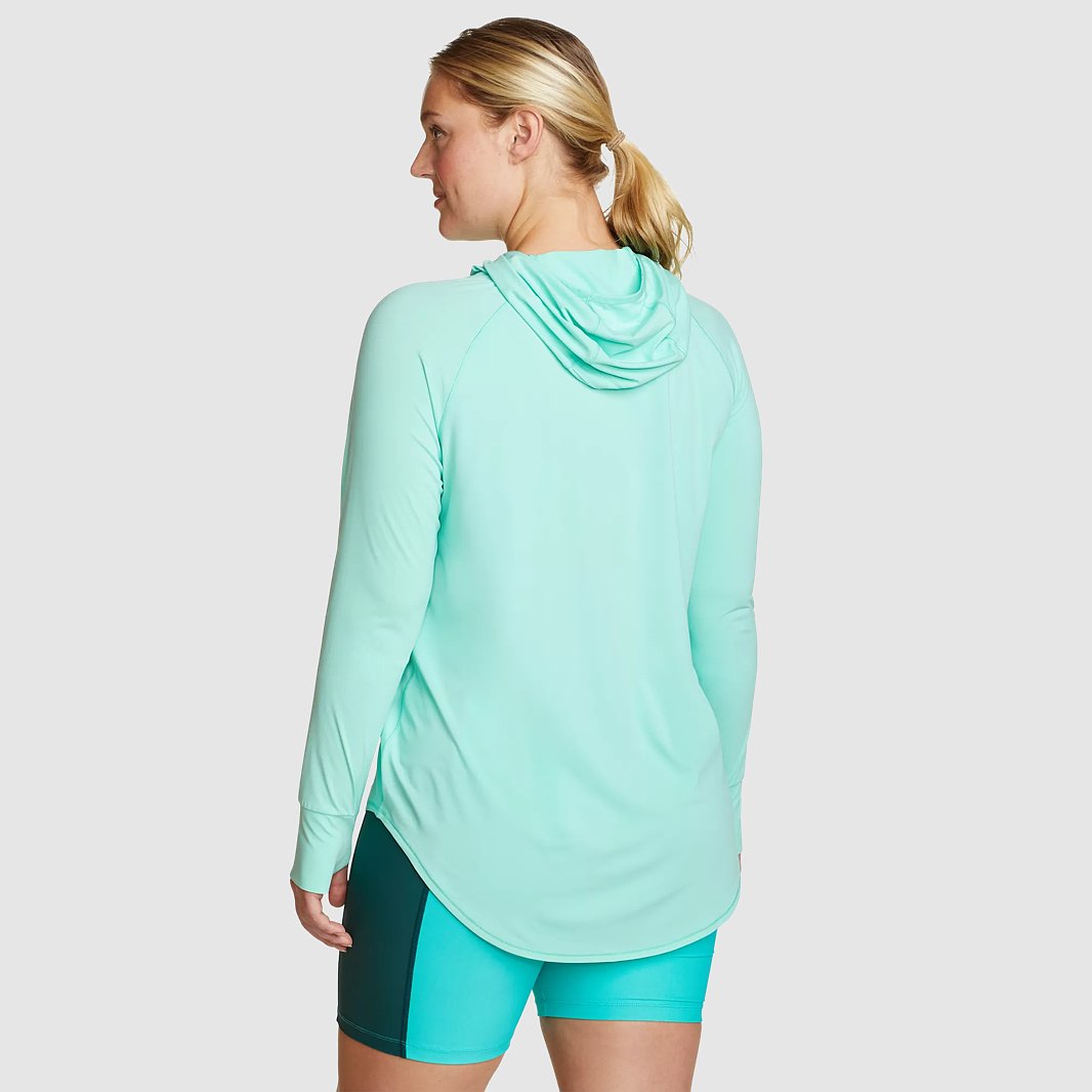 SUETER MUJER SOLARFOIL MANGA LARGA HOODIE / EDDIE BAUER