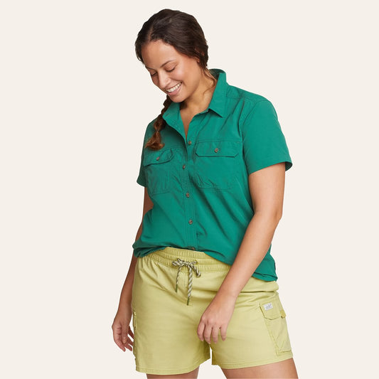 CAMISA MUJER MOUNTAIN RIPSTOP MC / EDDIE BAUER