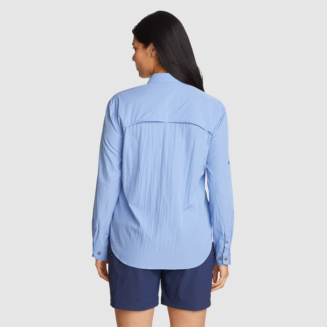 CAMISA MUJER GUIDE UPF FIELD MANGA LARGA / EDDIE BAUER