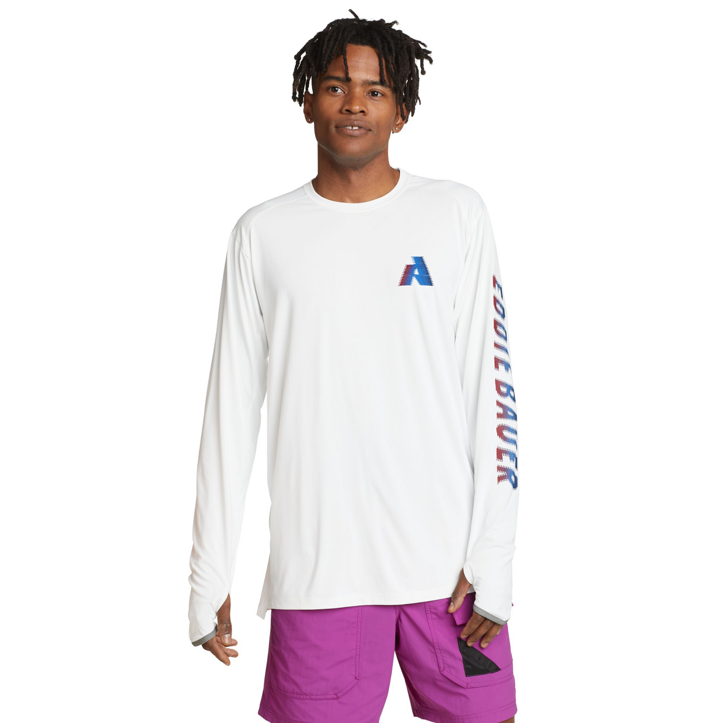 Buzo Solarfoil® Crewneck Eddie Bauer Hombre Blanco | Outdoor Adventure Colombia
