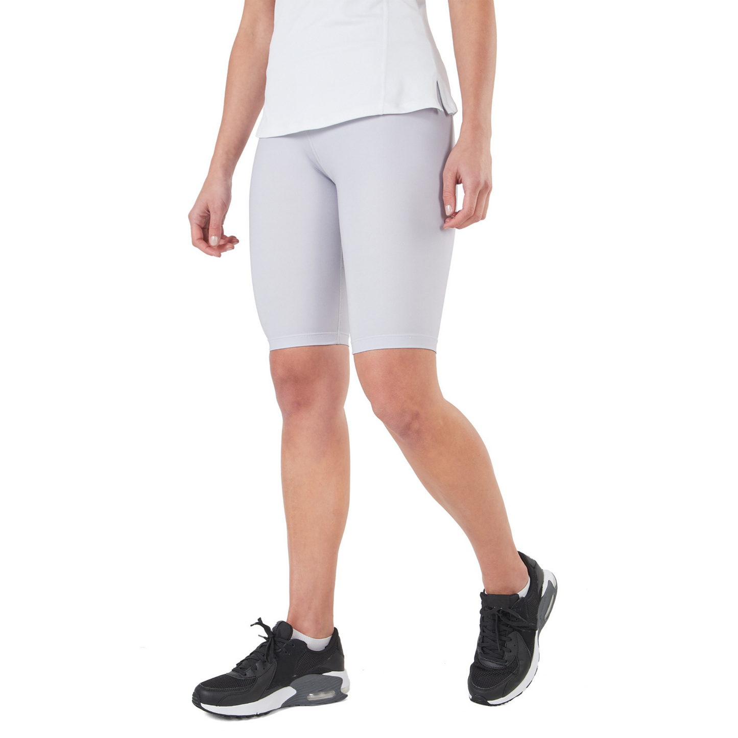 Pantalón Corto Deportivo Gris Mujer | Outdoor Adventure Colombia