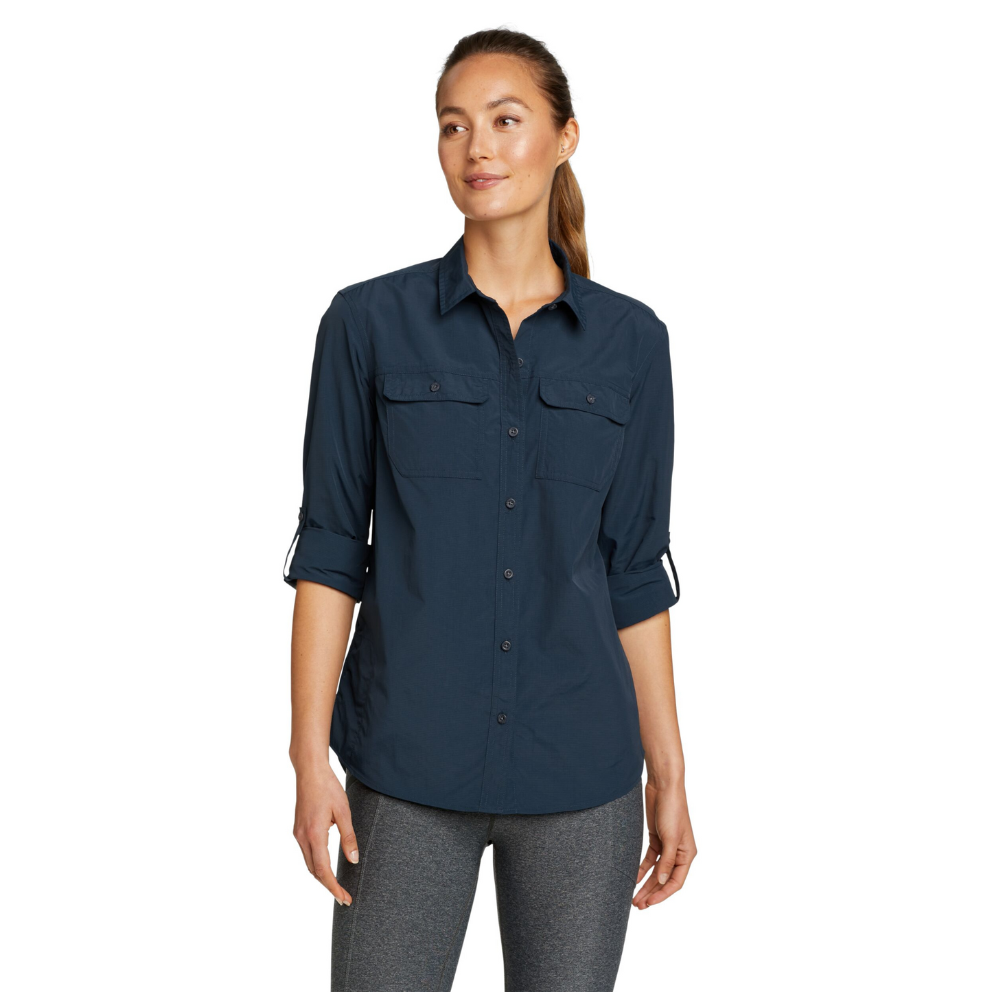 Camisa Eddie Bauer Dama Mountain Ripstop | Outdoor Adventure Colombia