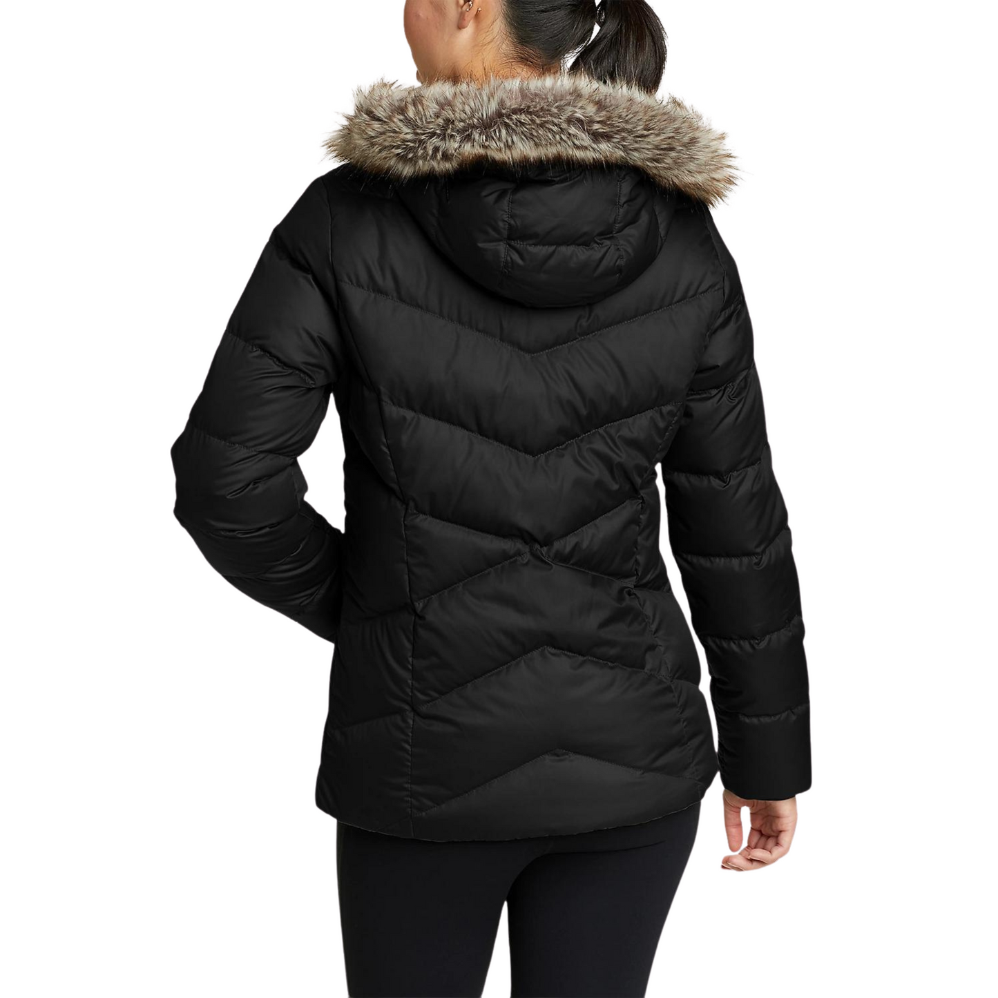 Chaqueta Clasic Down Eddie Bauer Mujer Negra | Outdoor Adventure Colombia