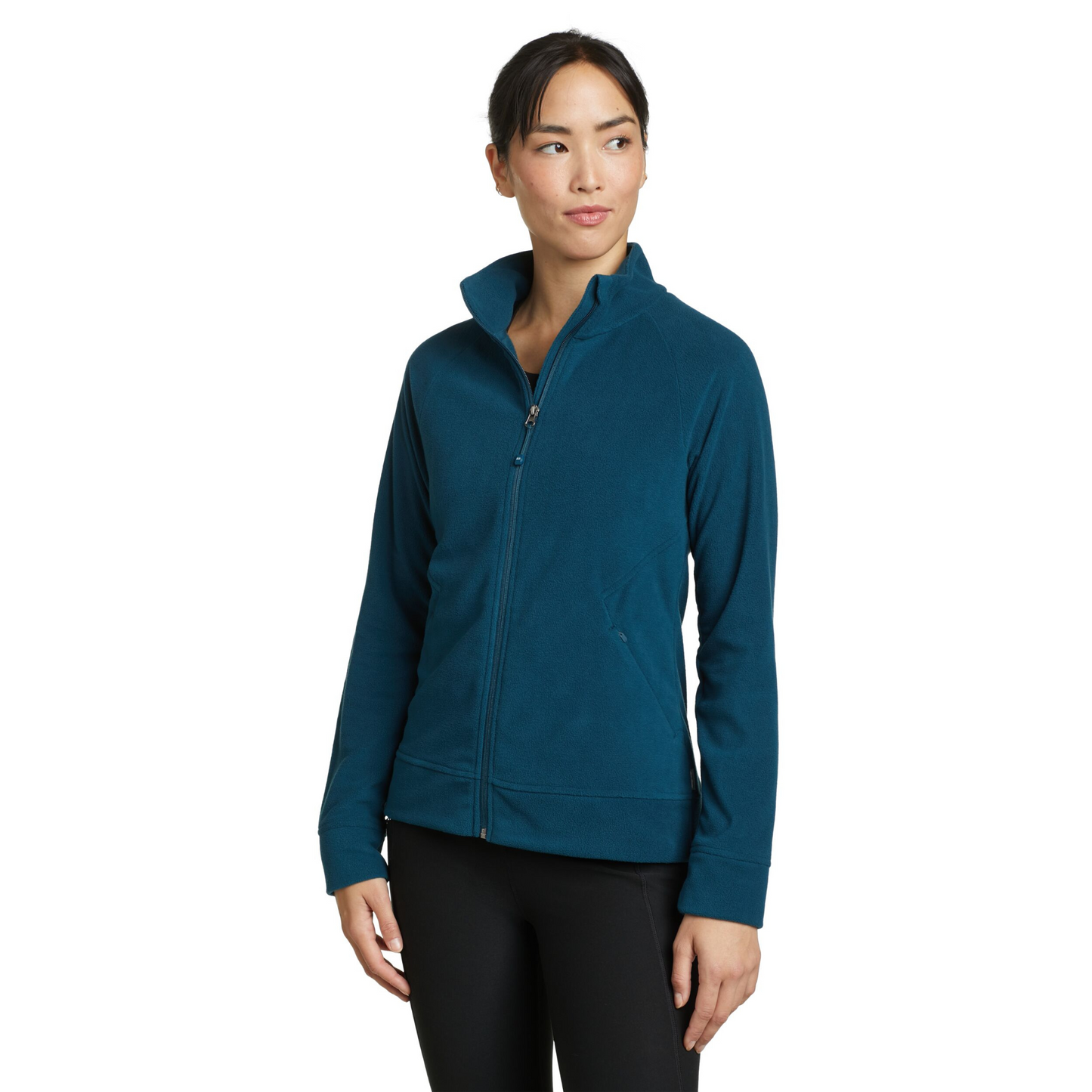 Fleece Polar Eddie Bauer Quest Full Zip Mujer Azul | Outdoor Adventure Colombia