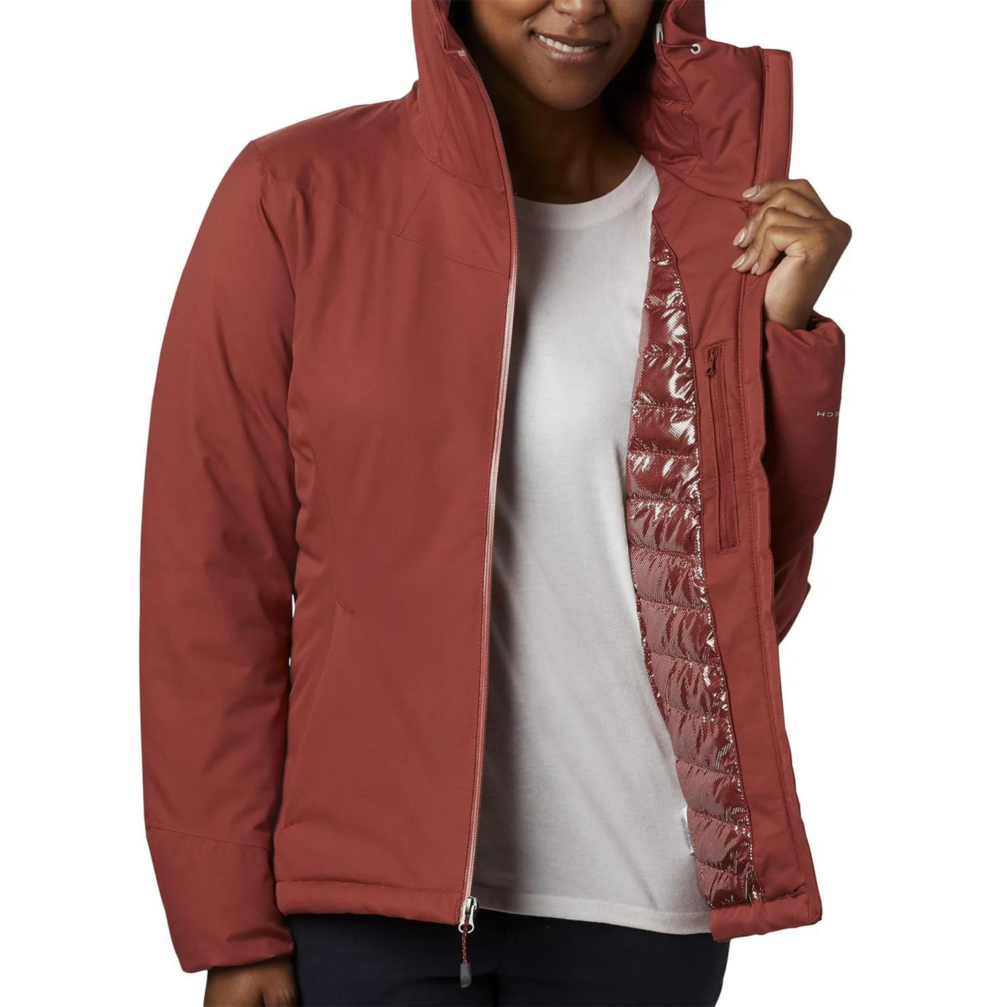 Chaqueta Columbia Windgates Mujer Roja | Outdoor Adventure Colombia