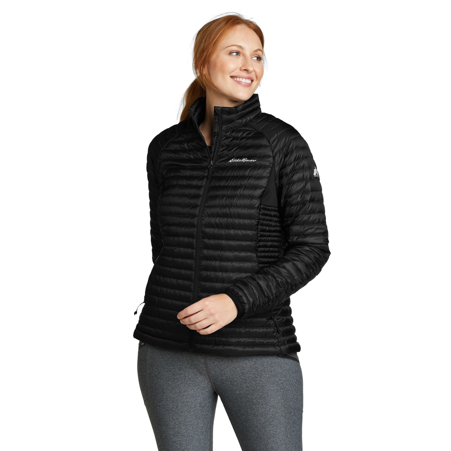 Chaqueta Mujer Microtherm 2.0 Eddie Bauer Negra | Outdoor Adventure Colombia