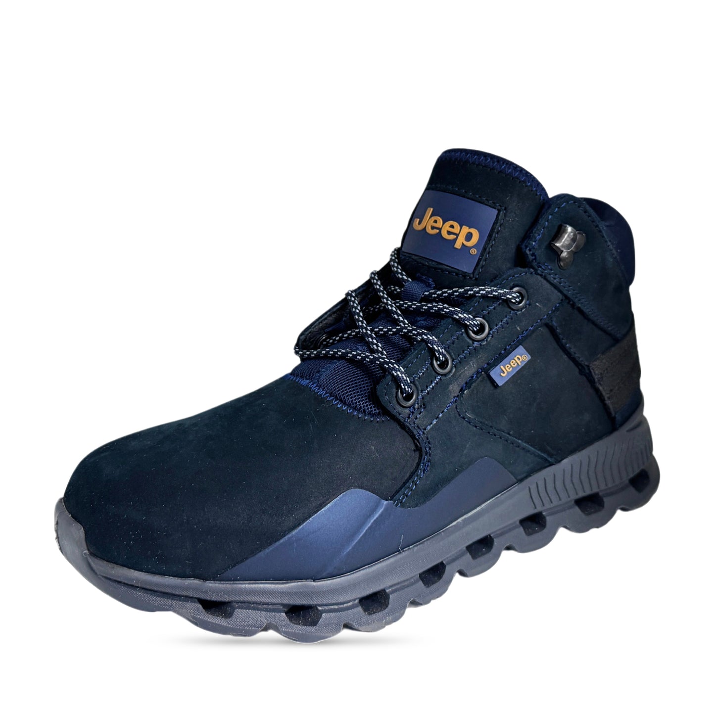 BOTA DE HOMBRE KEVIN MID NAVY / JEEP