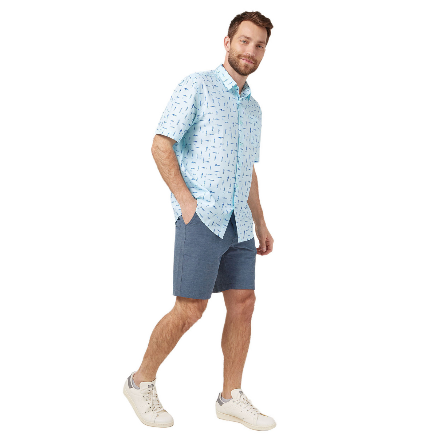 Camisa Guy Harvey Cationic Hooks Hombre | Outdoor Adventure Colombia