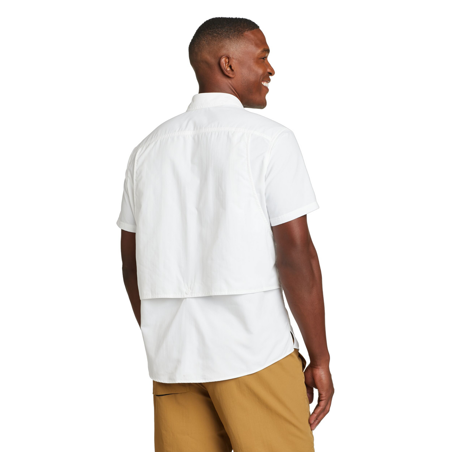 Camisa King Salmon Eddie Bauer Hombre Blanca | Outdoor Adventure Colombia