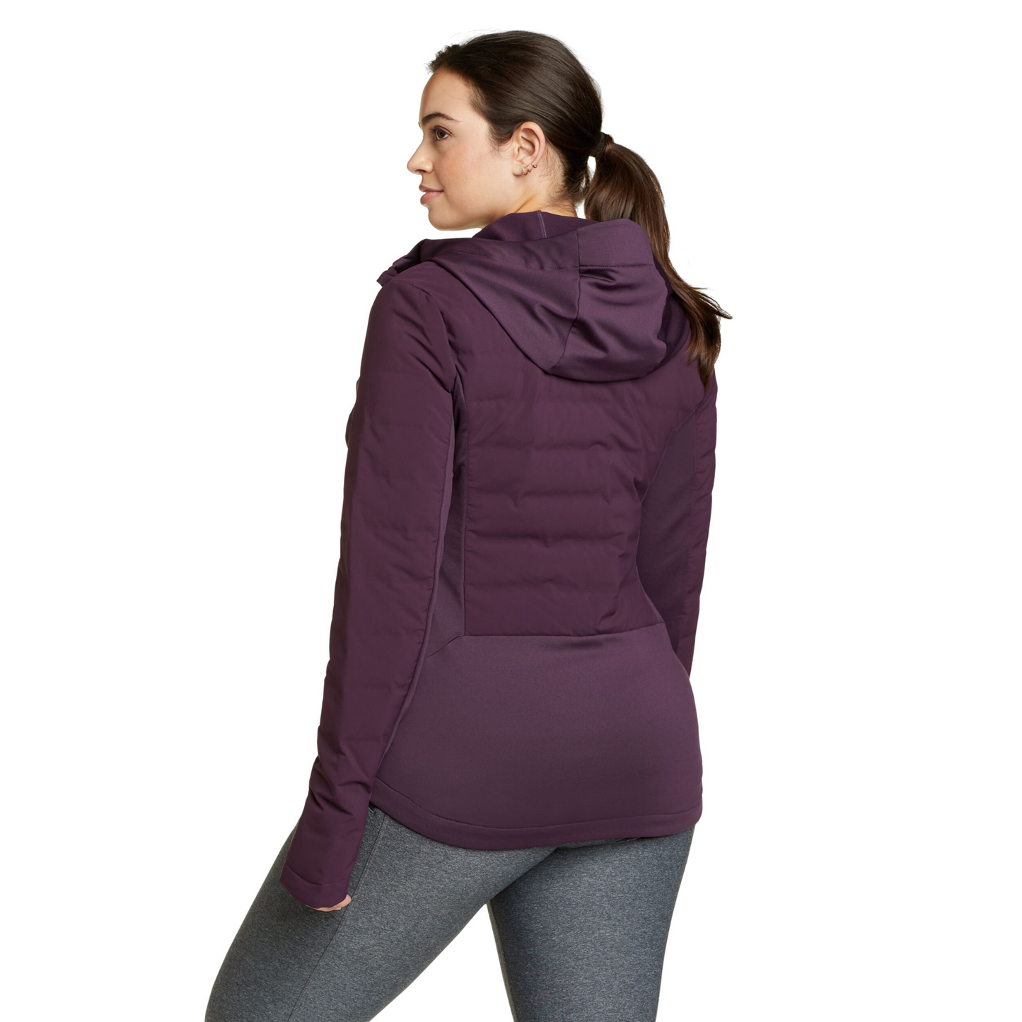 Chaqueta MotionLoft Hybrid Eddie Bauer Mujer Morada | Outdoor Adventure Colombia