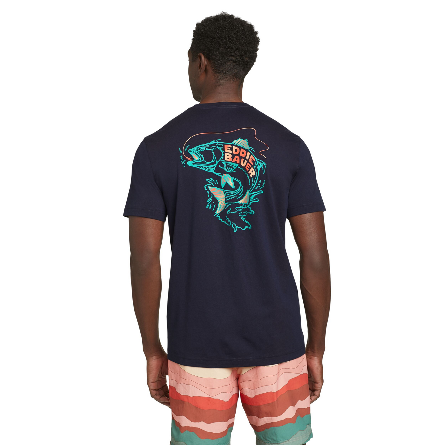 Camiseta Eddie Bauer Neon Fish | Outdoor Adventure Colombia