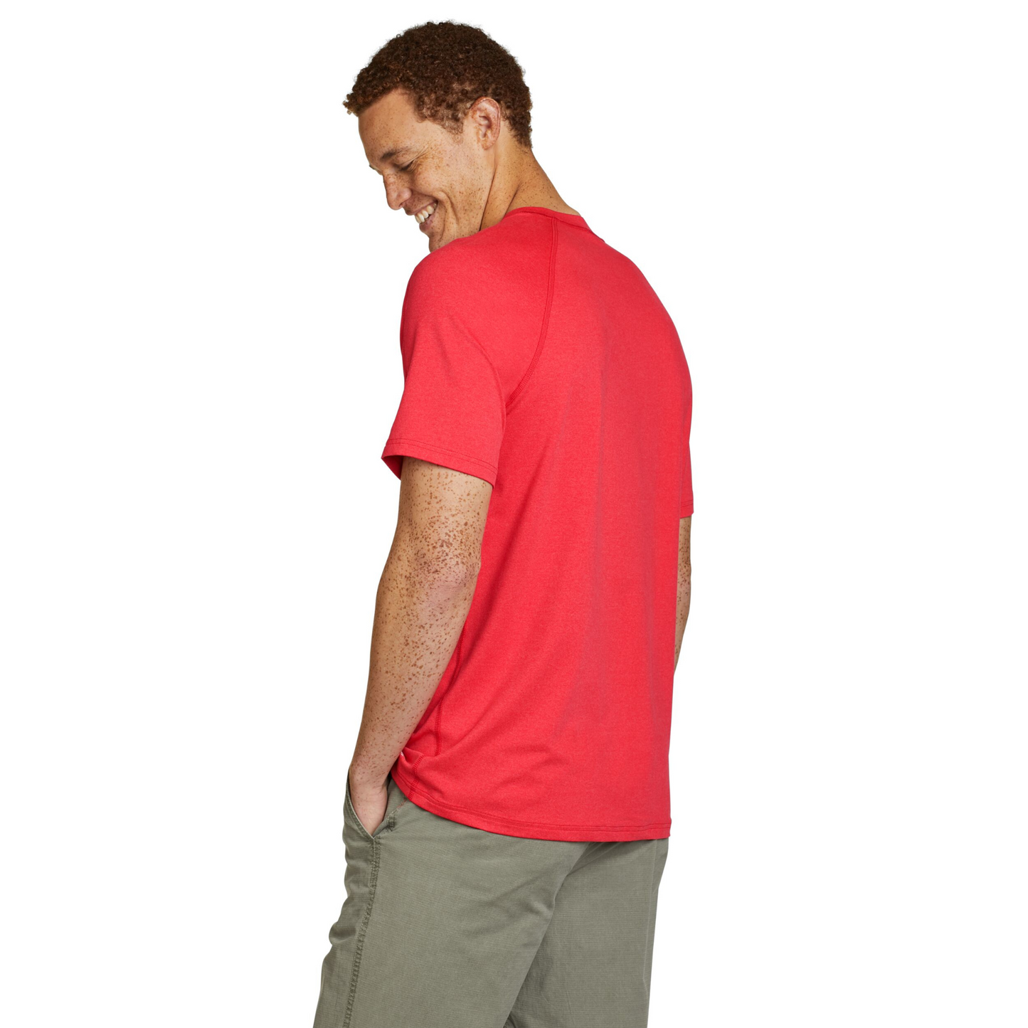 Camisa Mountain Trek Eddie Bauer Hombre Roja | Outdoor Adventure Colombia