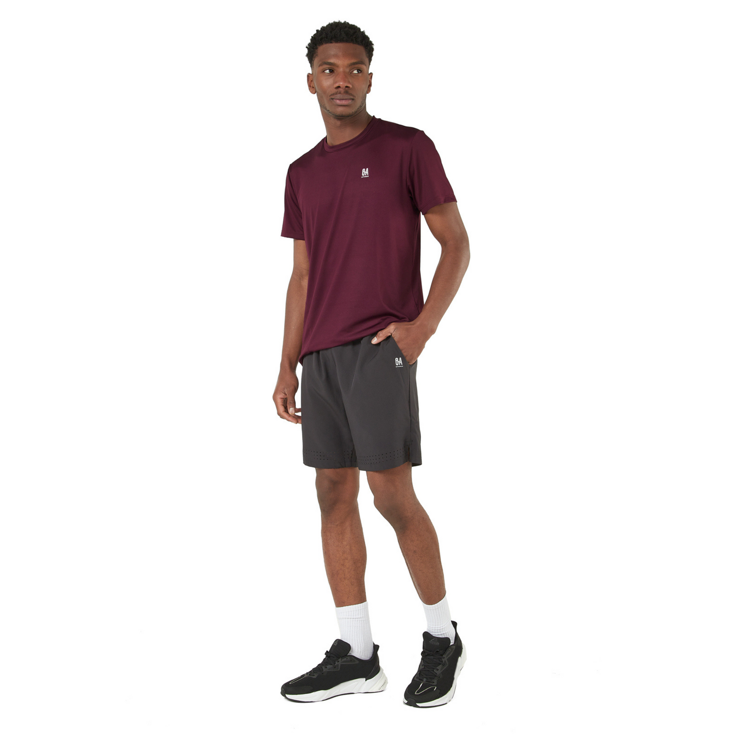Camiseta Running - Deportiva OA Hombre Vino Tinto | Outdoor Adventure Colombia