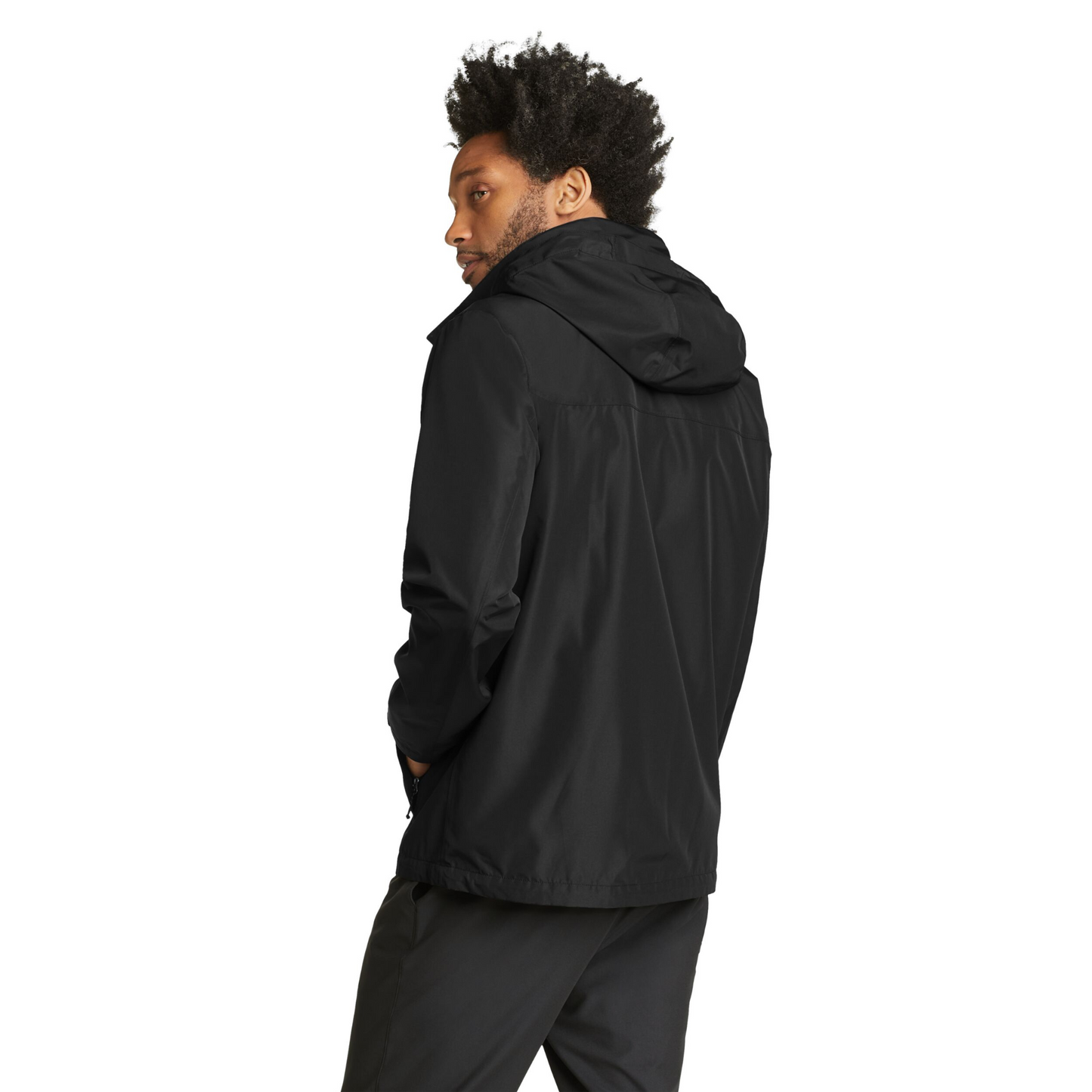 Chaqueta Packable Rainfoil® Eddie Bauer Hombre Negra | Outdoor Aventure Colombia