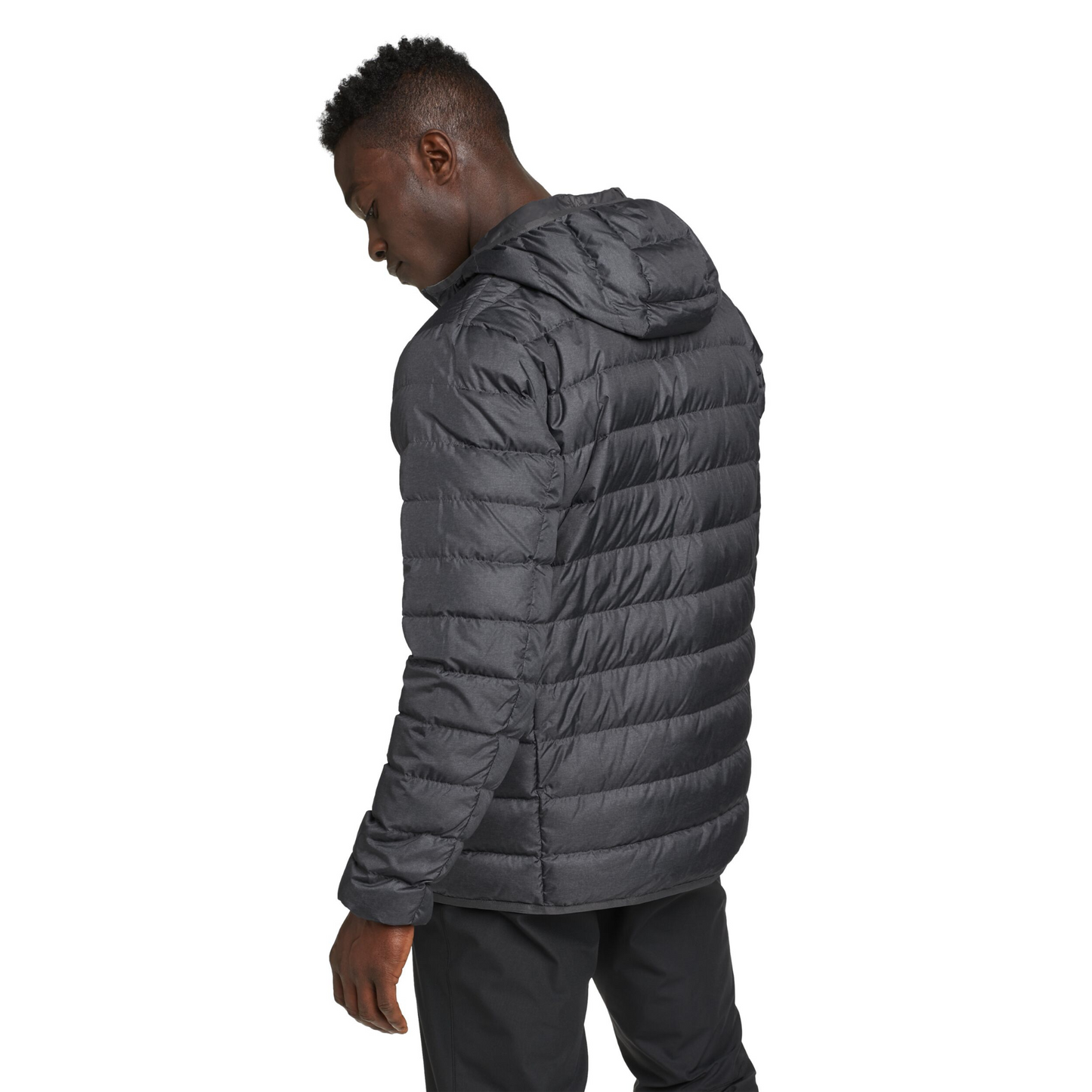 Chaqueta Cirruslite Down Hooded Eddie Bauer Hombre Gris | Outdoor Adventure