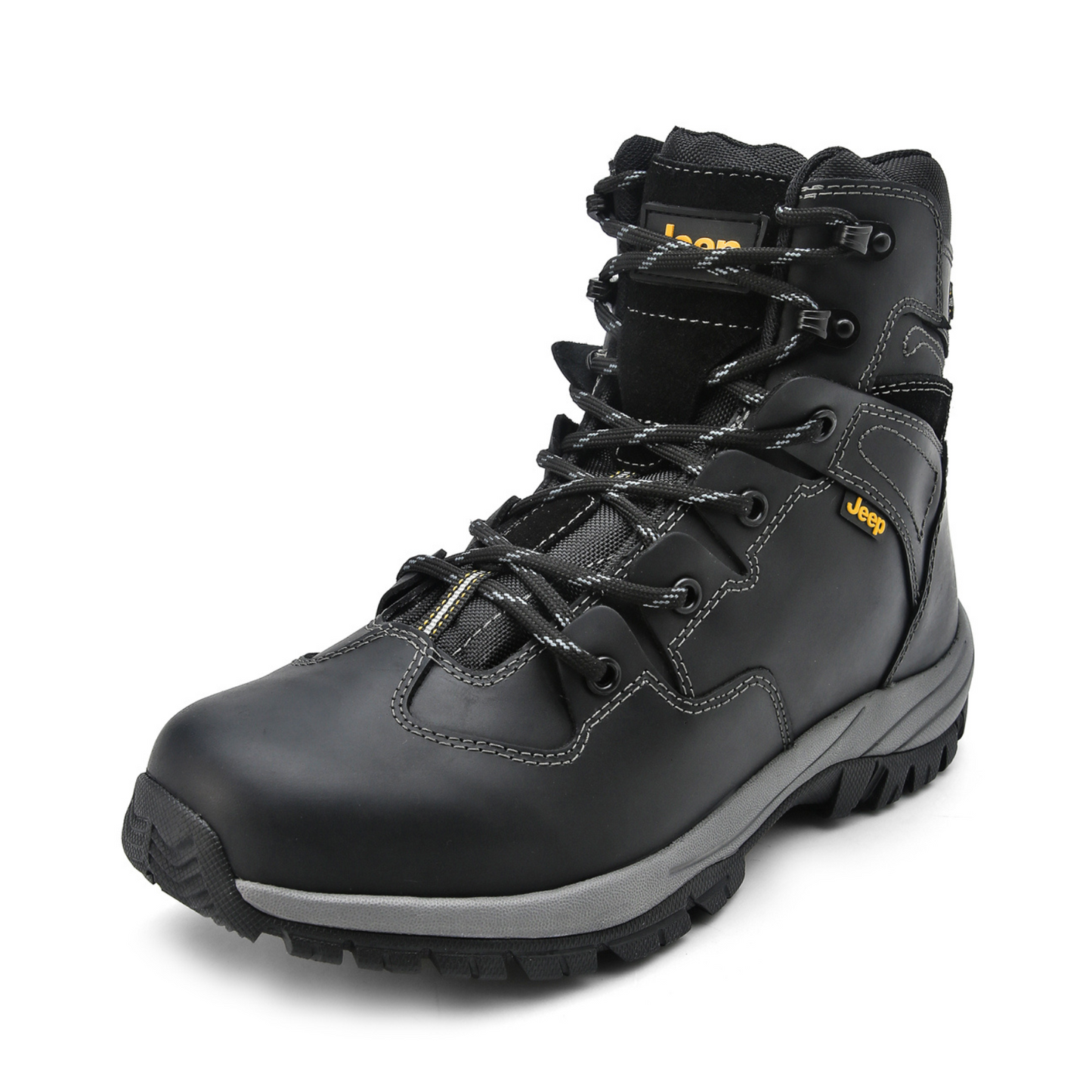 Botas Jeep Terrain Hiker Negras Hombre | Outdoor Adventure Colombia
