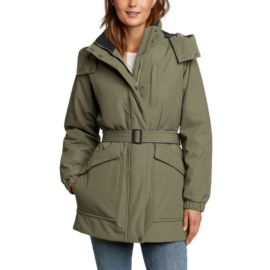Chaqueta Rainfoil Eddie Bauer Mujer Verde | Outdoor Adventure Colombia