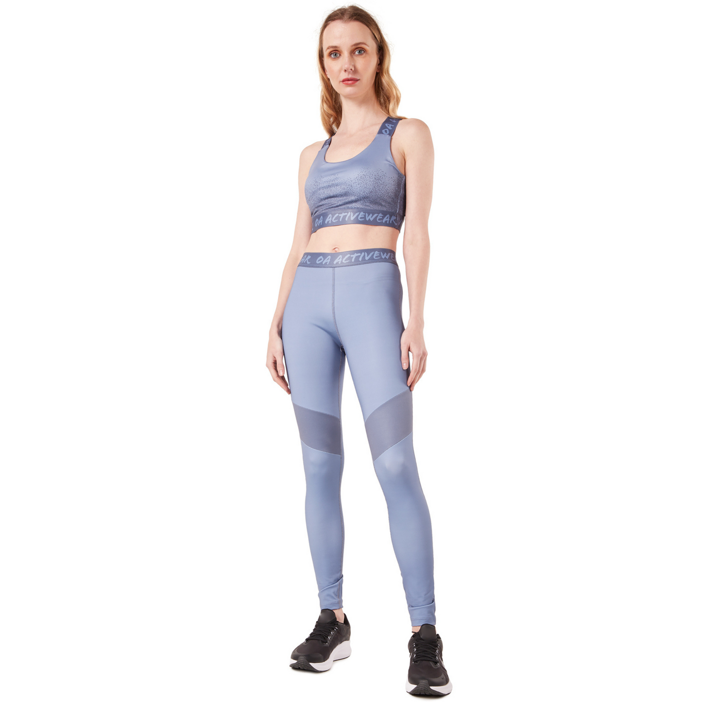 Leggins Licra Deportiva Azul Mujer | Outdoor Adventure Colombia